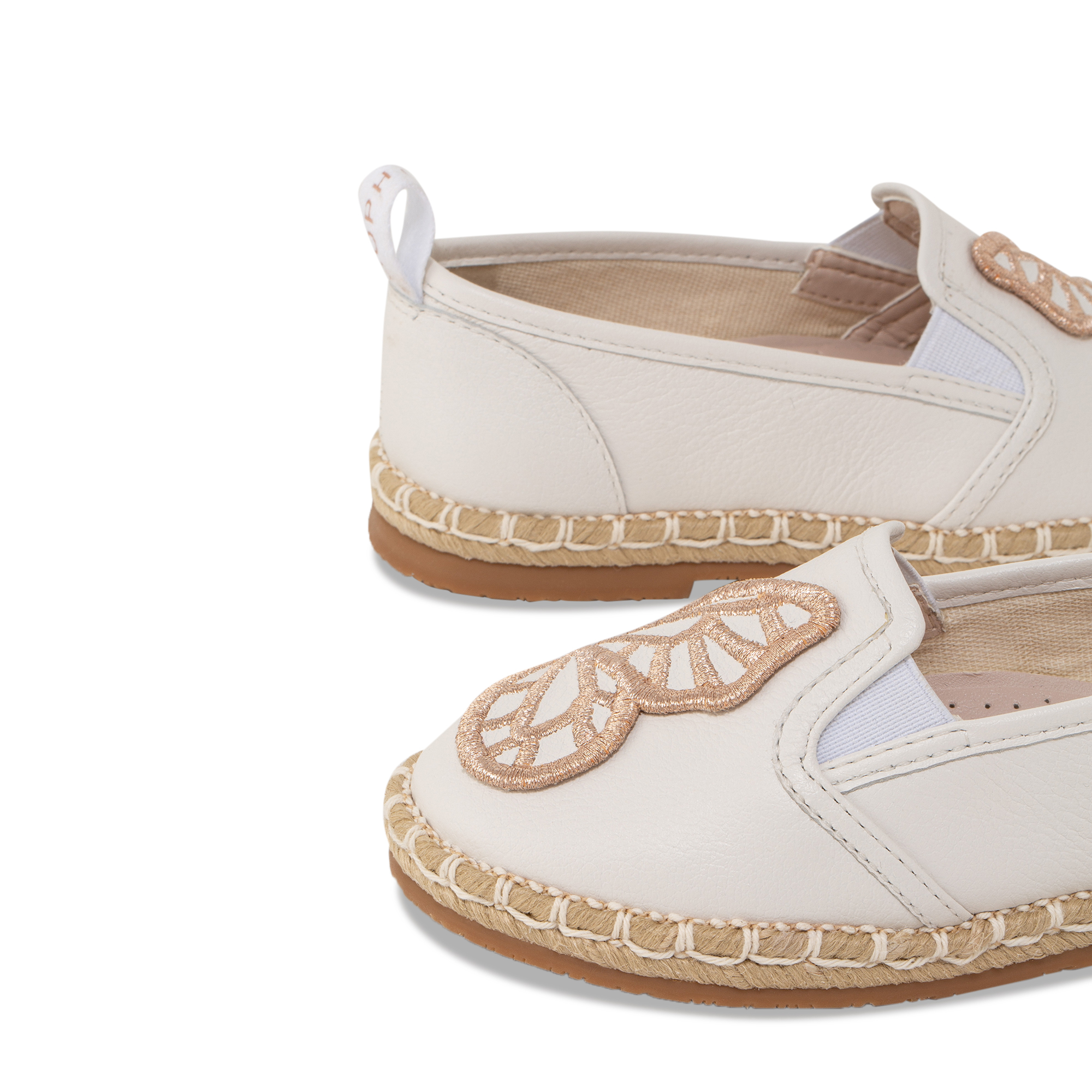 

Butterfly espadrilles, White