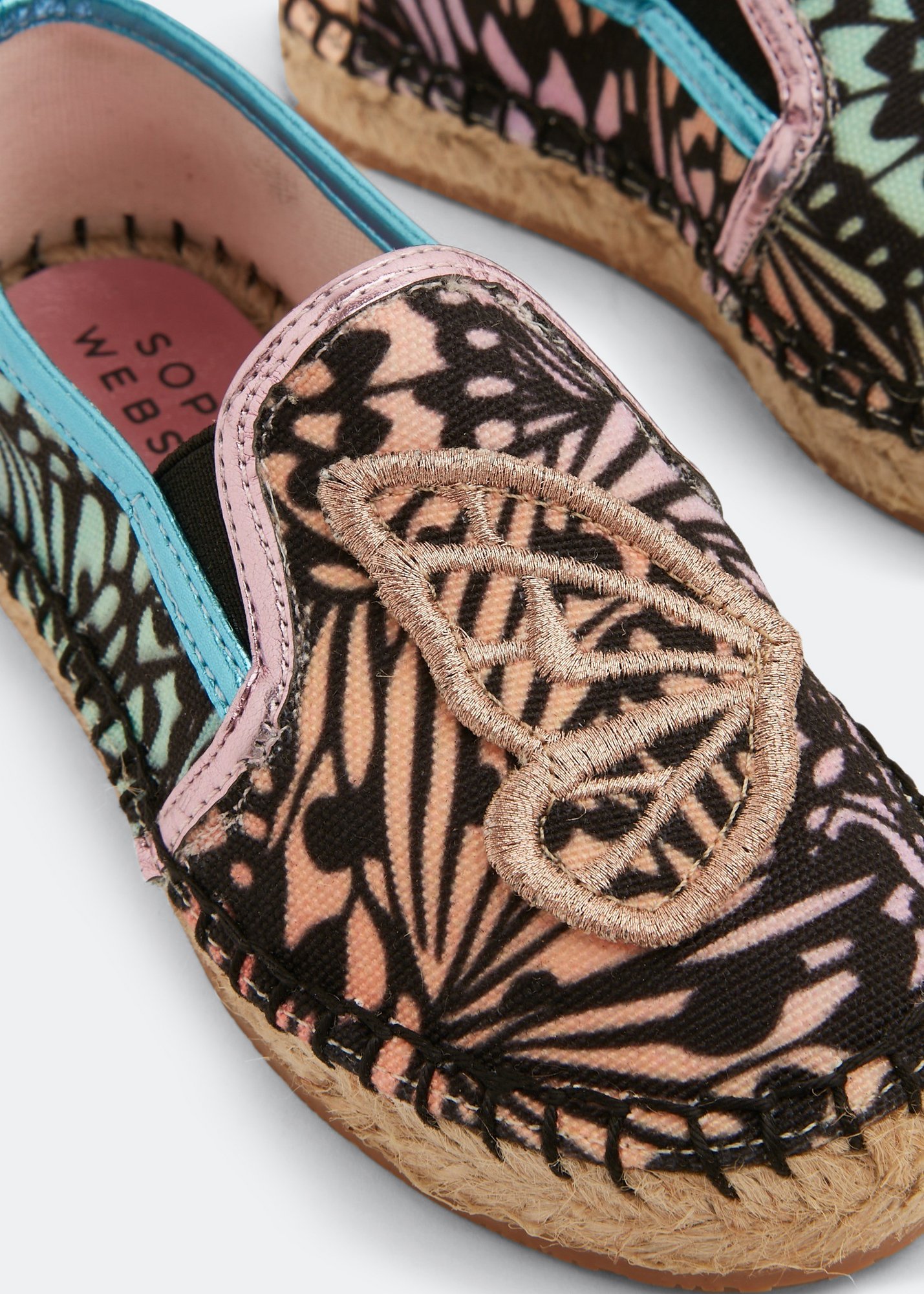 

Butterfly espadrilles, Multi-coloured