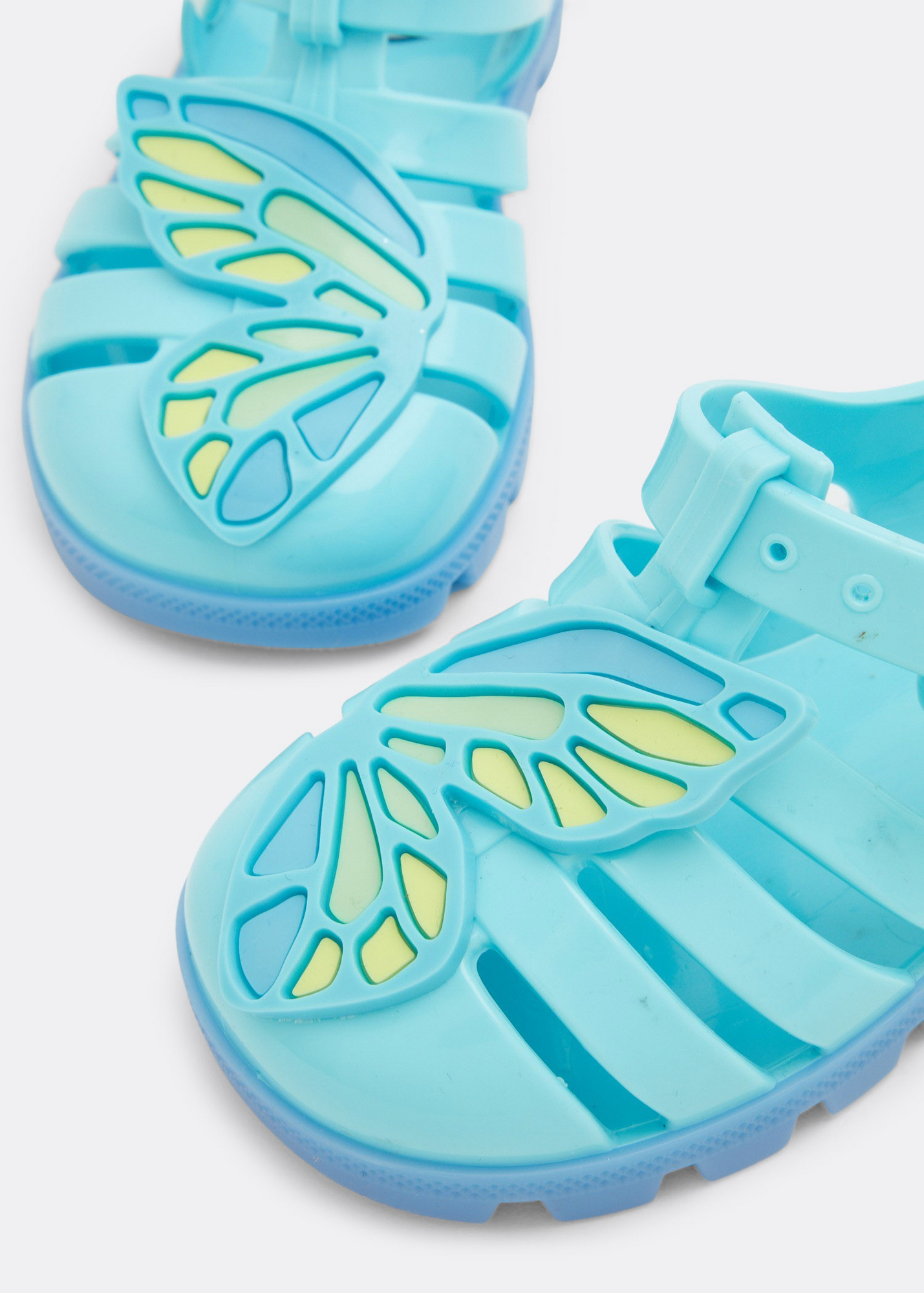 

Butterfly Jelly sandals, Blue