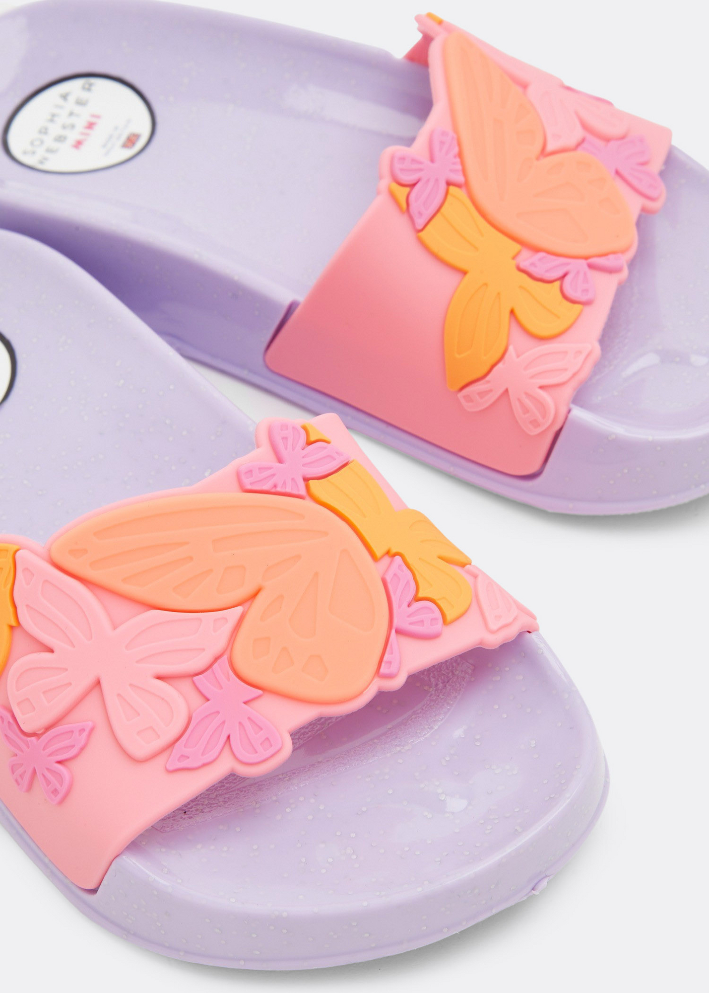 

Butterfly Jelly slides, Purple