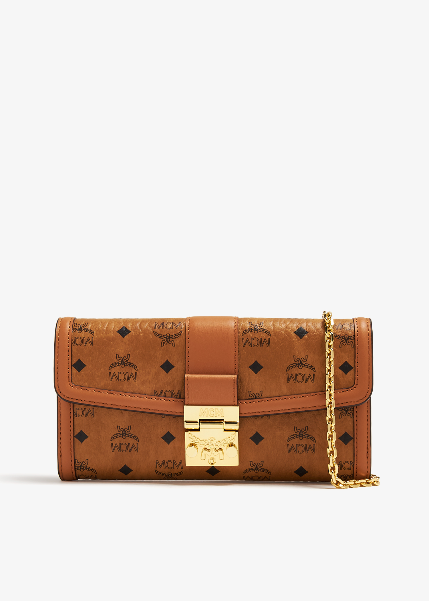 

Tracy large chain wallet, Brown