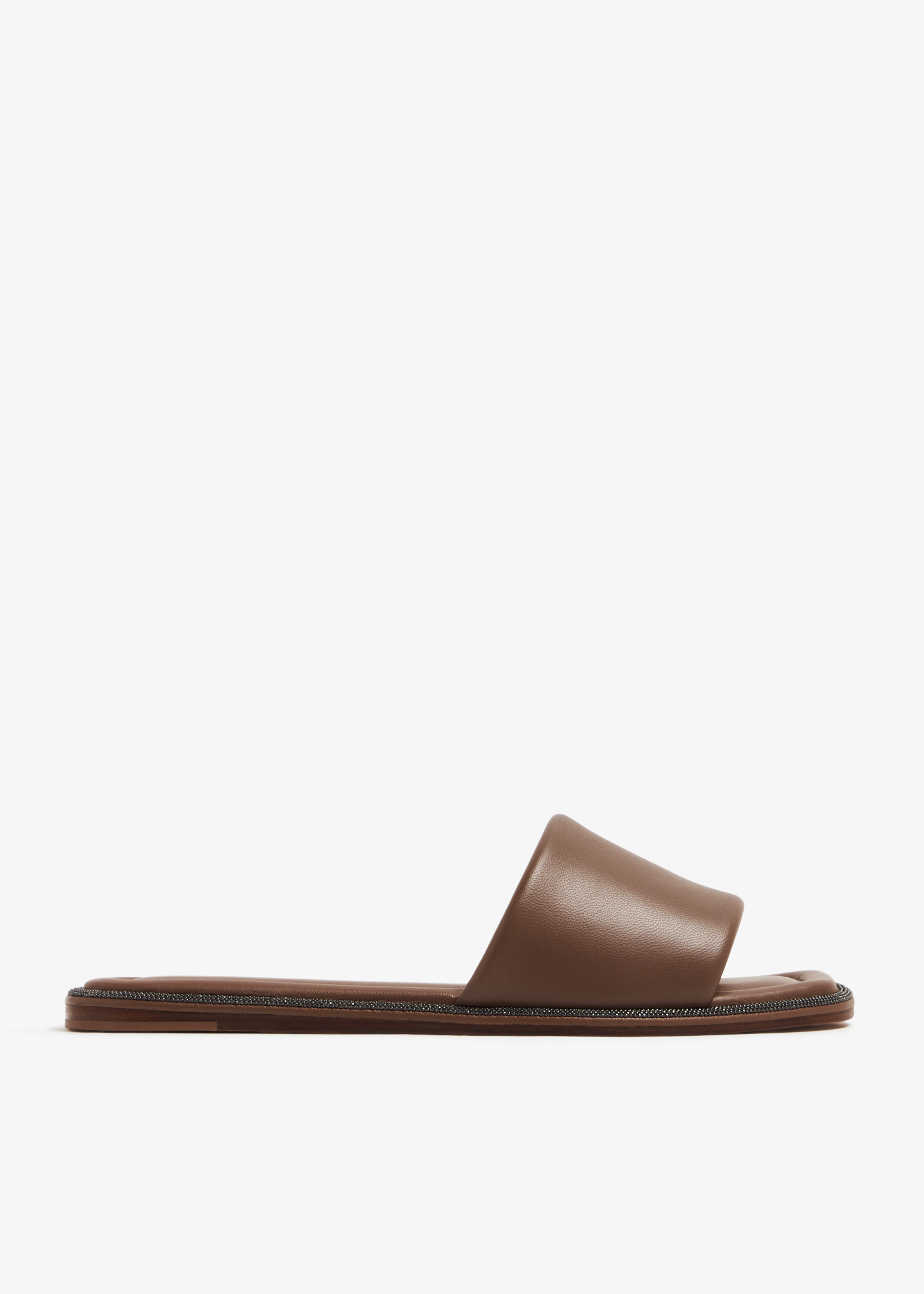 

Square toe sandals, Brown