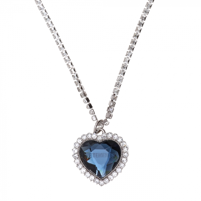 

Titanic necklace, Blue