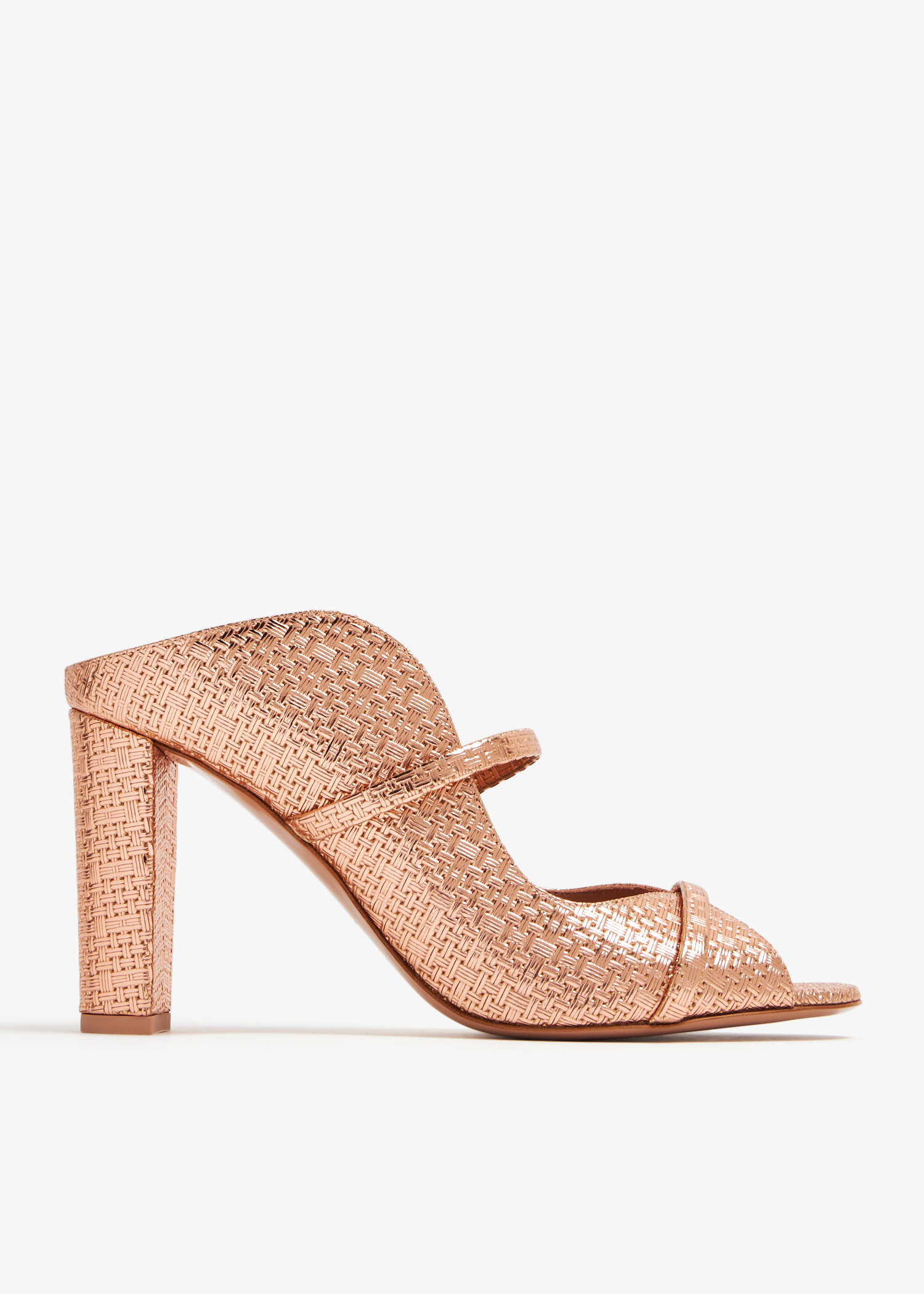 

Norah 85 mules, Metallic