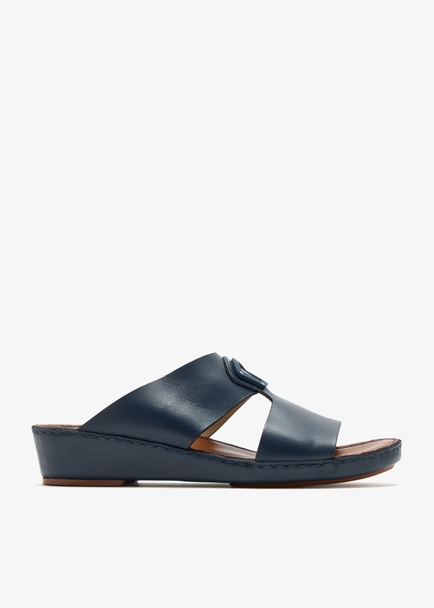 

Peninsula Novocalf sandals, Navy