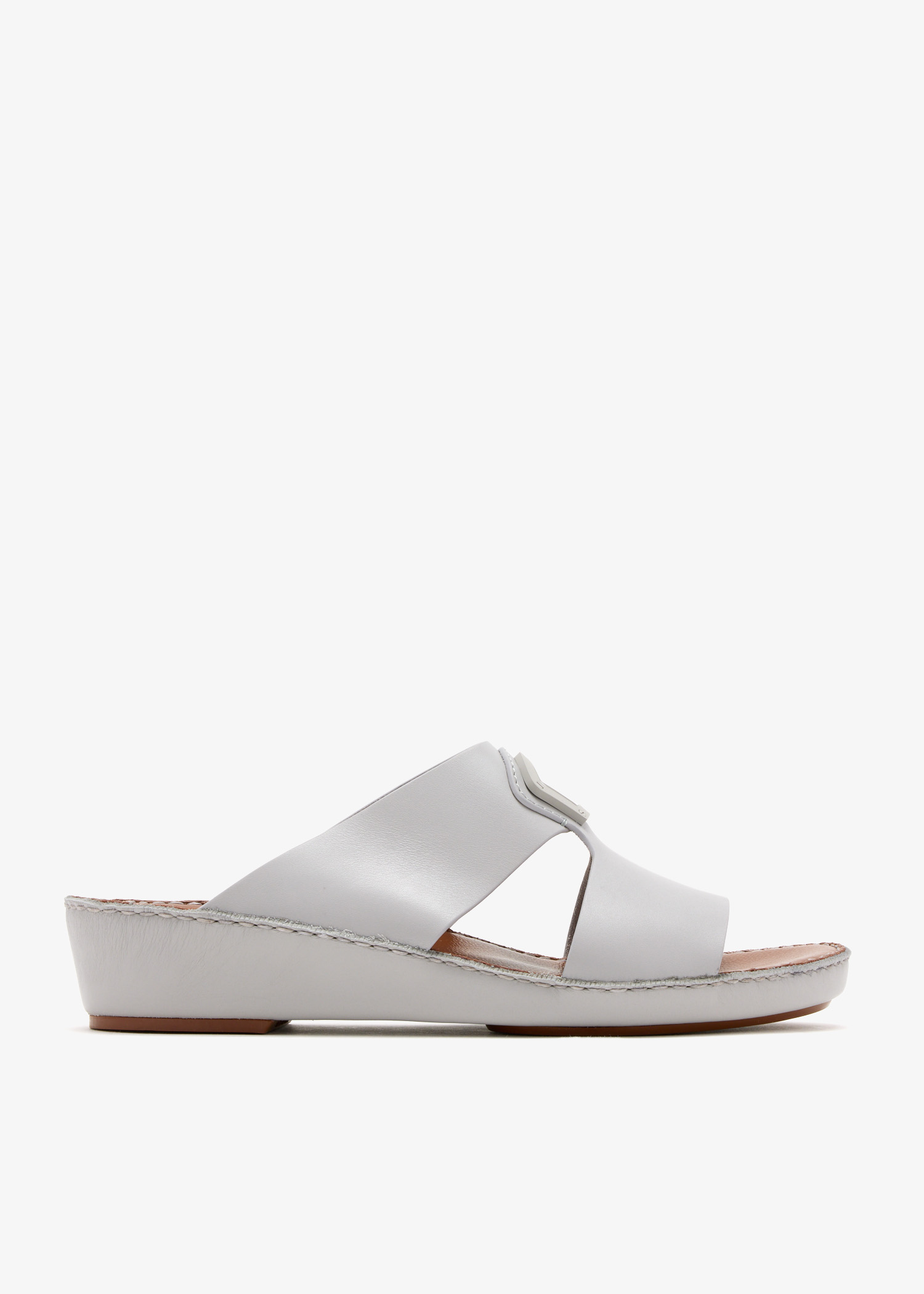 

Peninsula Novocalf sandals, White