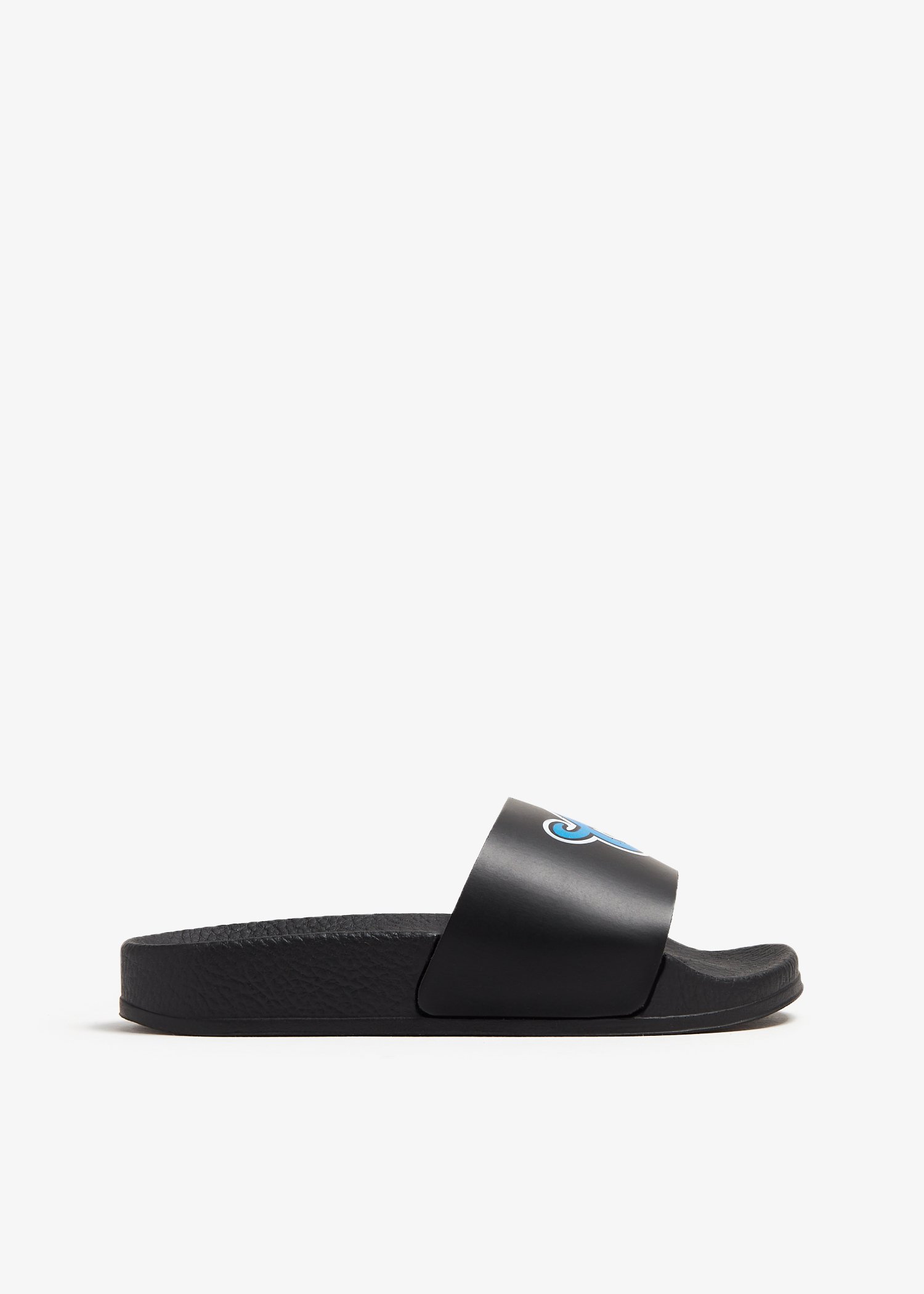 

Logo pool slides, Black