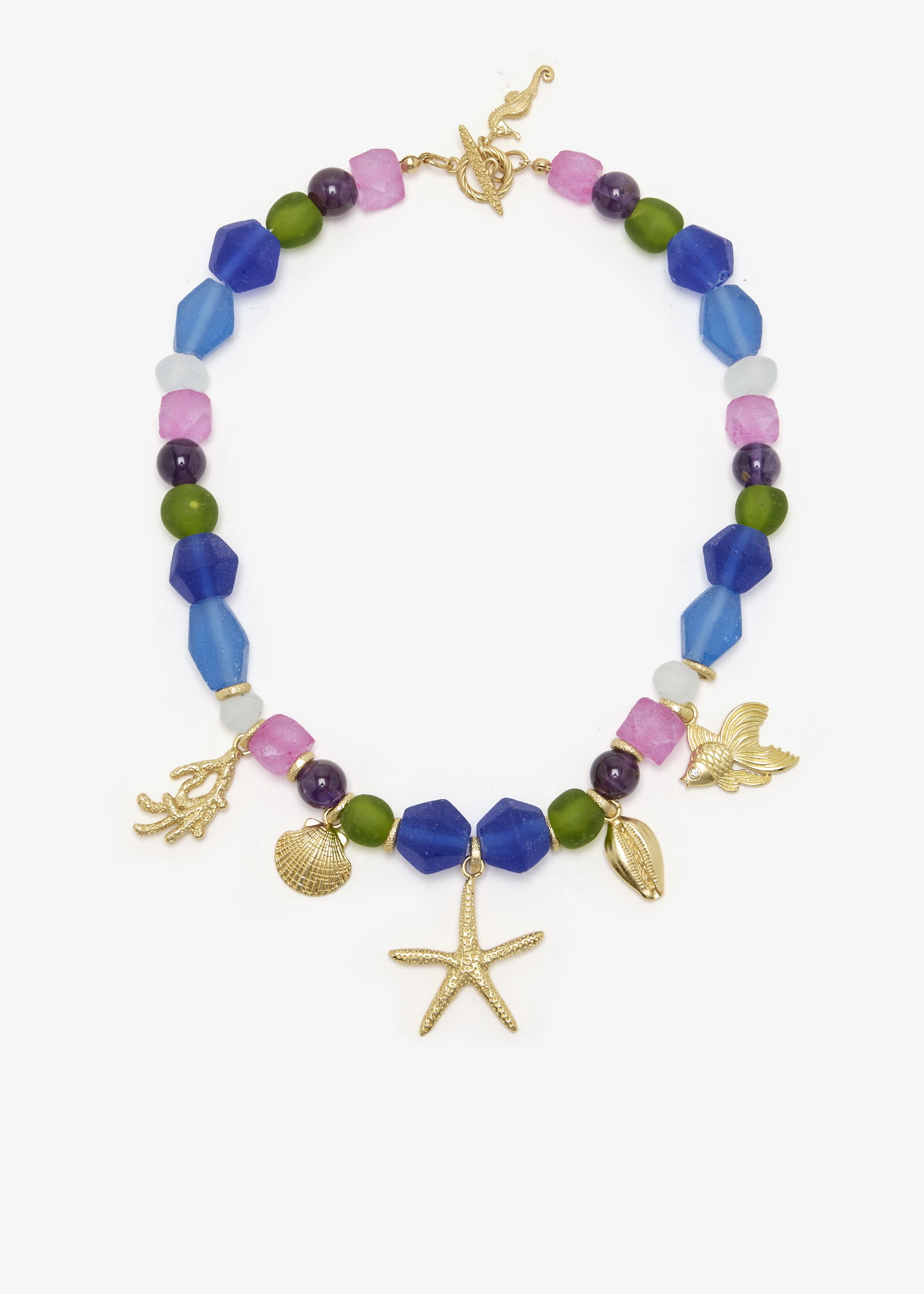 

Meretrix necklace, Multicolored