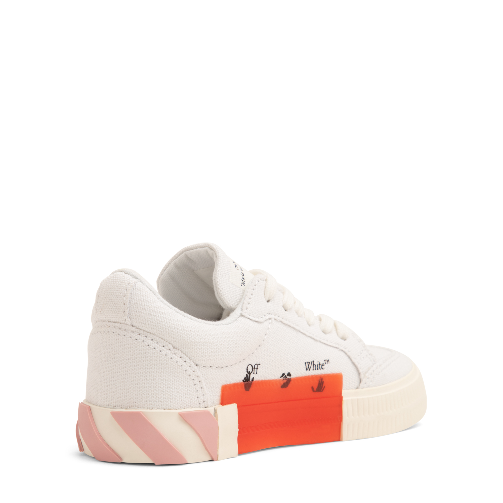 

Low Vulcanised sneakers, White