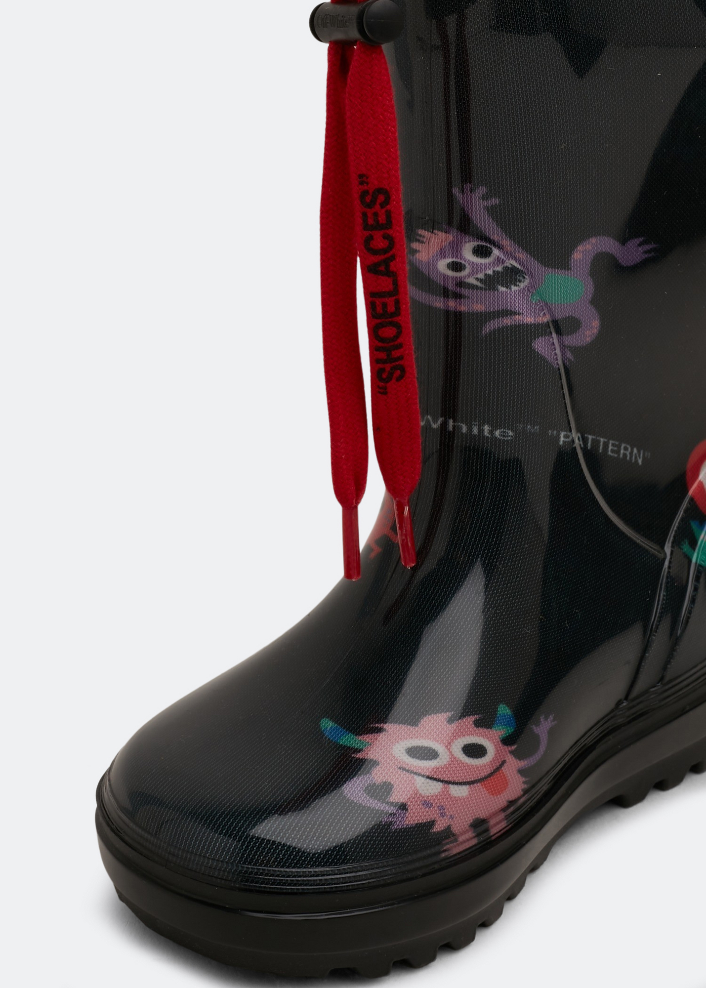 

Rain rubber boots, Black