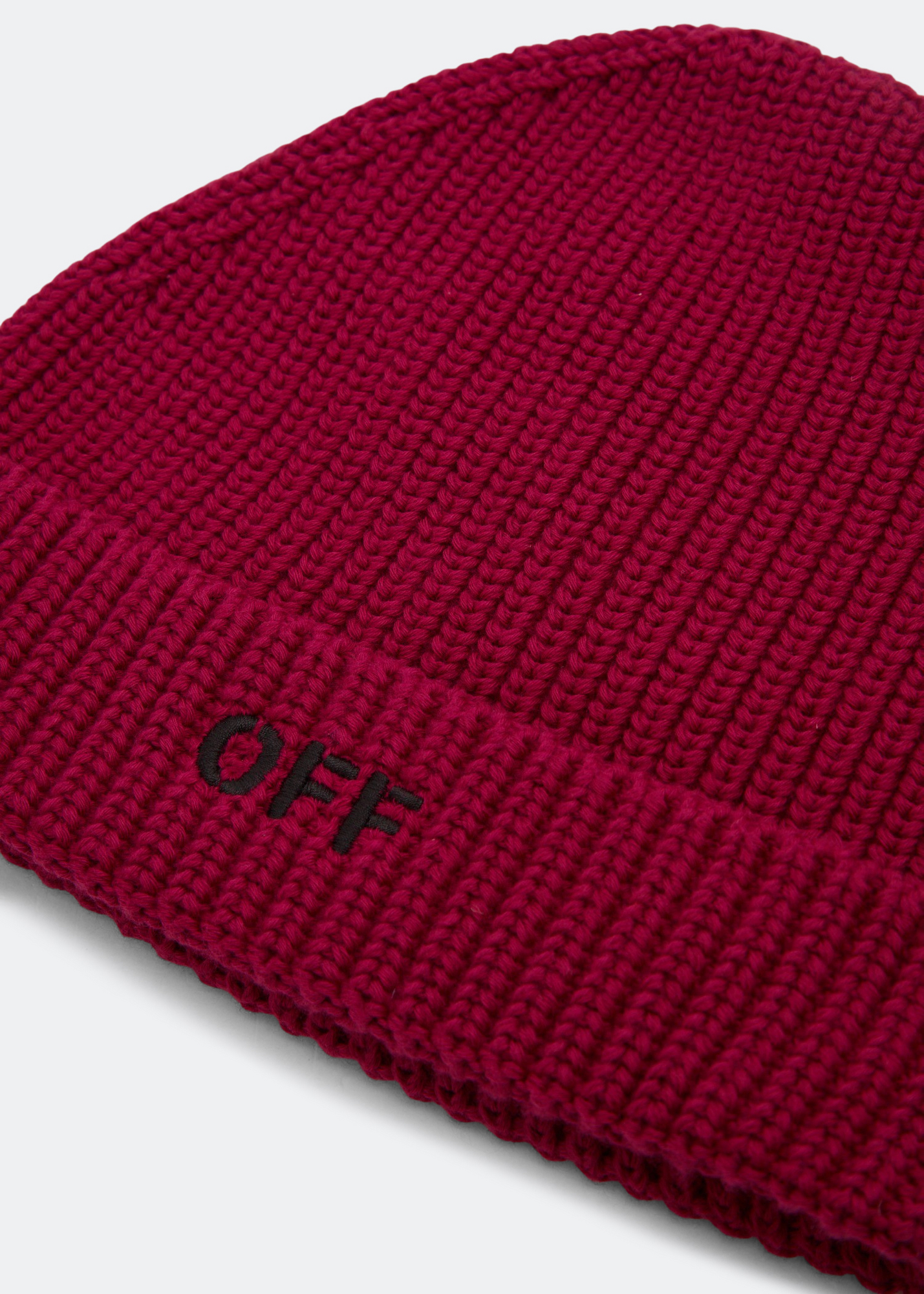 

Off Stamp beanie, Burgundy