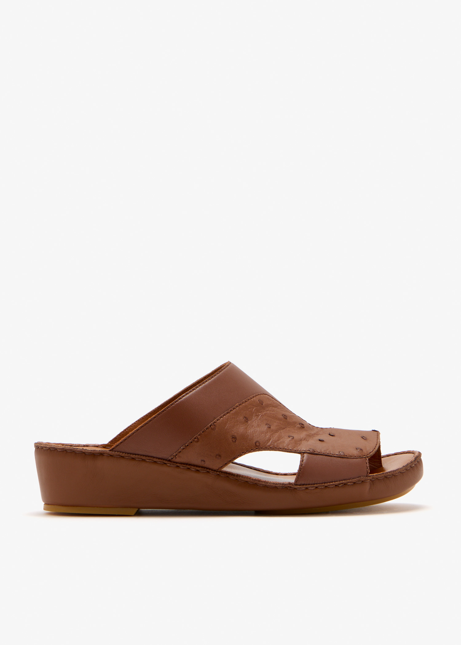 

FERMER DUO OSTRICH-NAPPA, Brown