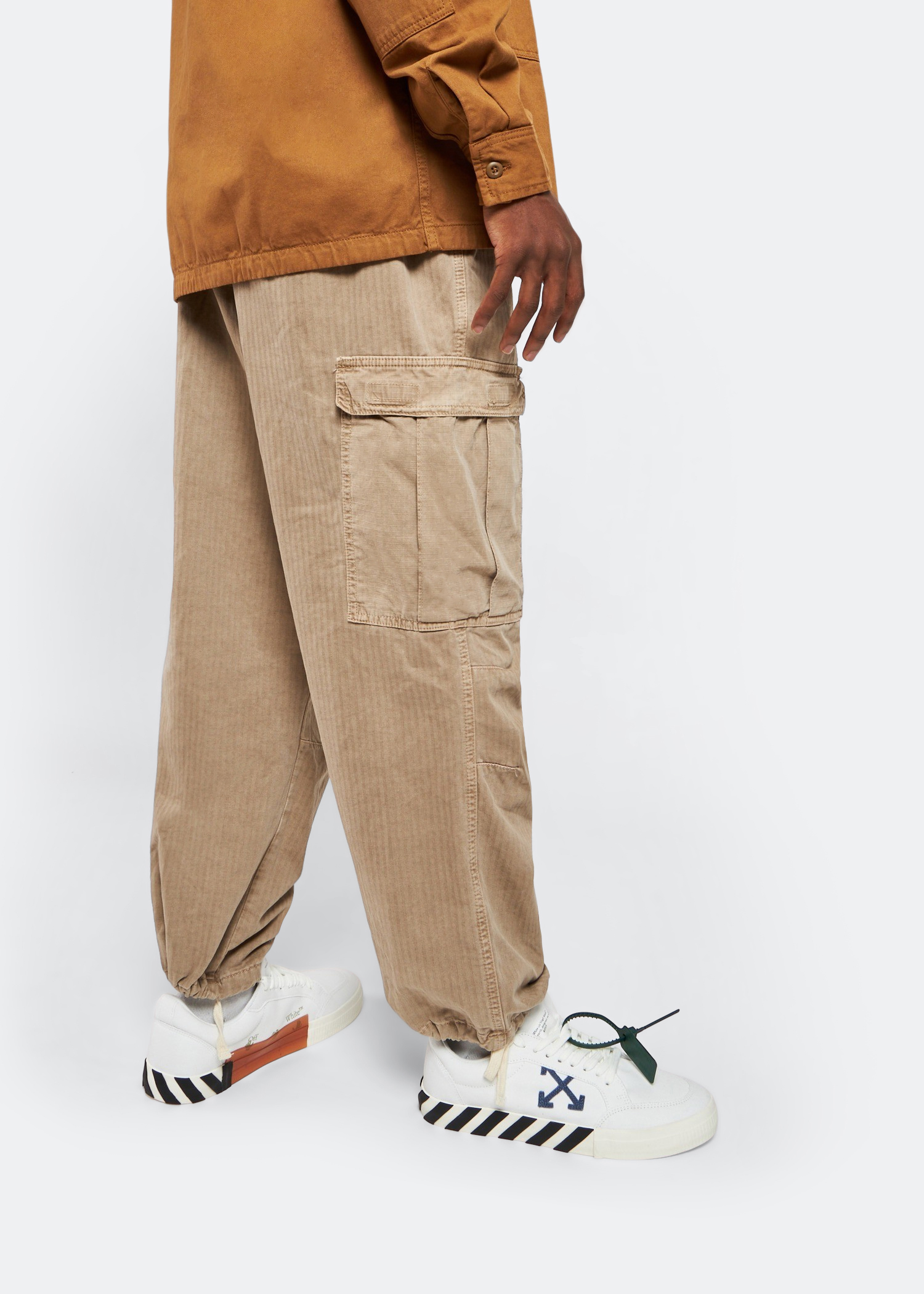 

Low Vulcanised sneakers, White