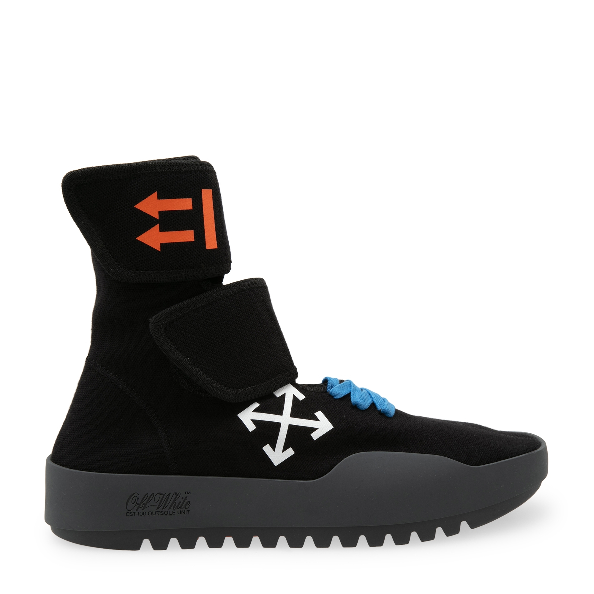 

Moto wrap sneakers, Black