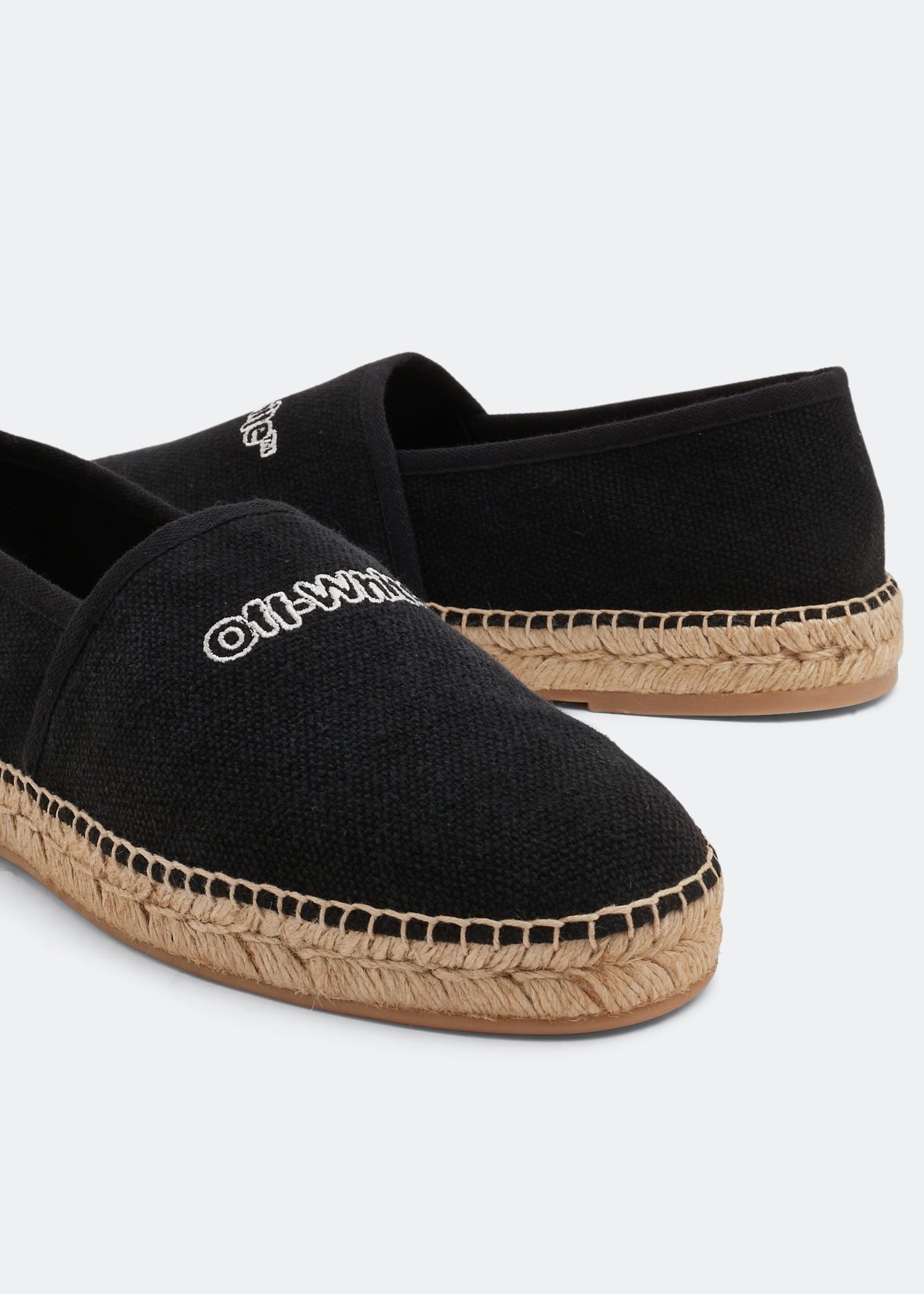 

Canvas espadrilles, Black