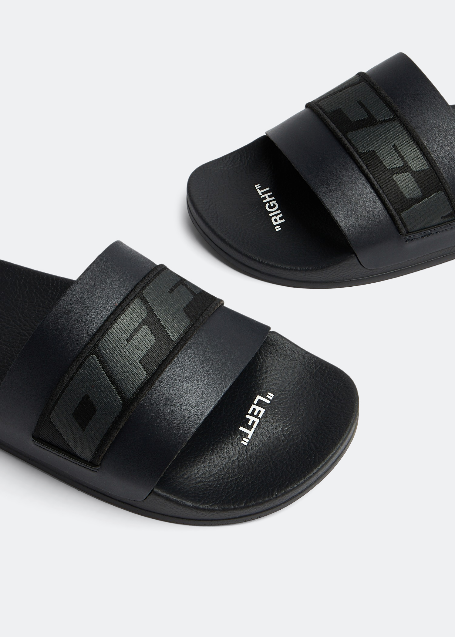 

Industrial belt slides, Black
