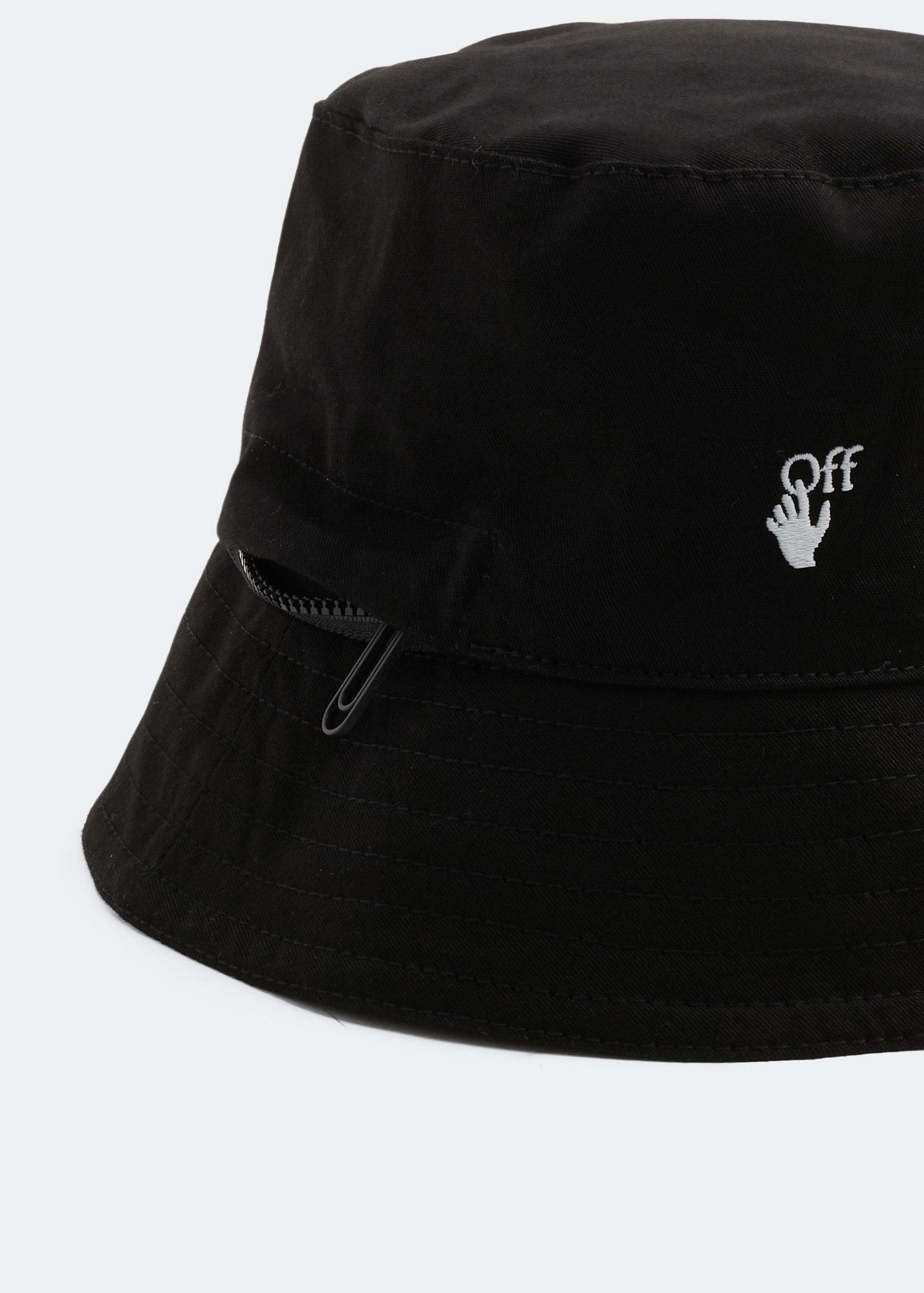 

OW bucket hat, Black