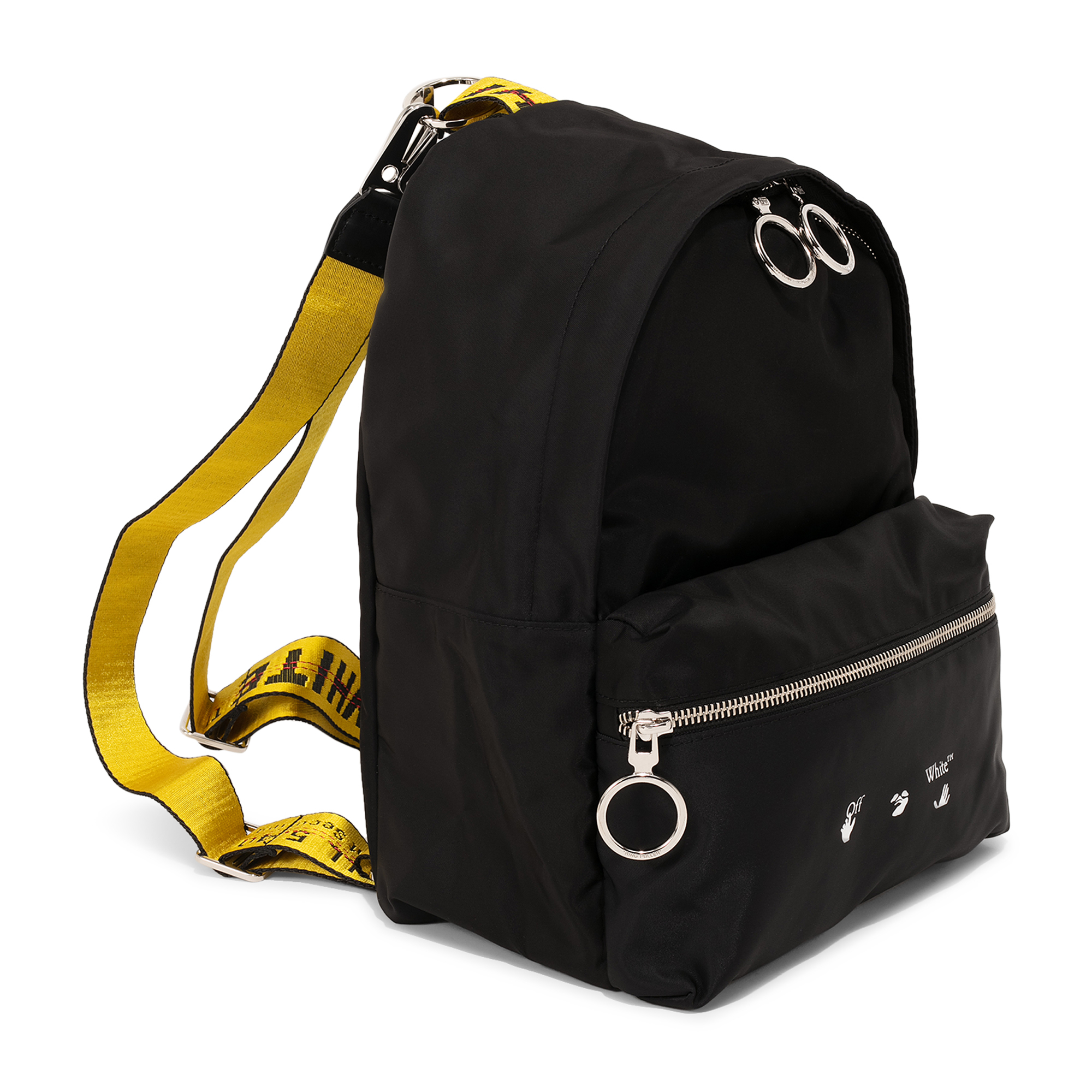 

Nylon mini backpack, Black