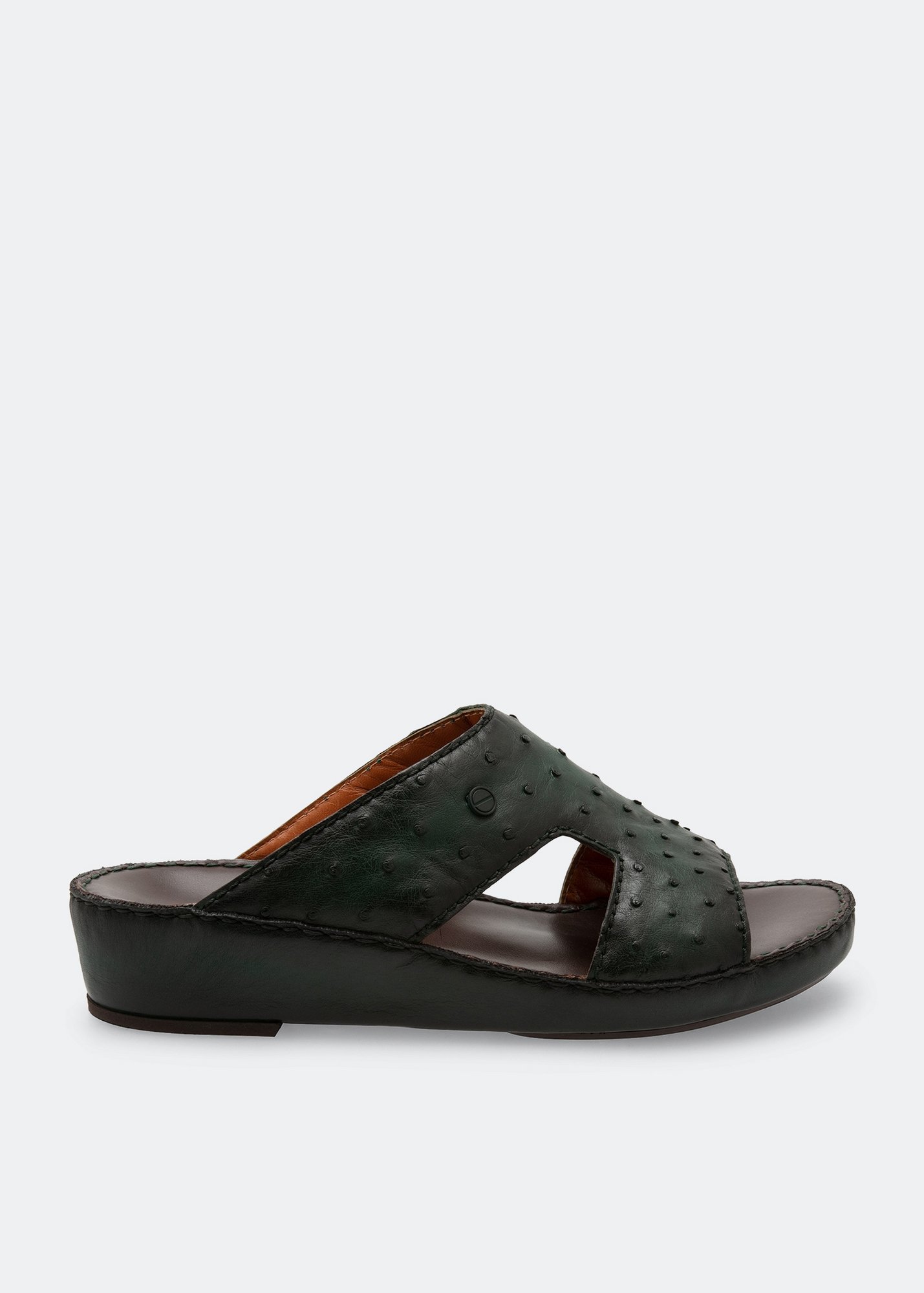 

Ostrich sandals, Green