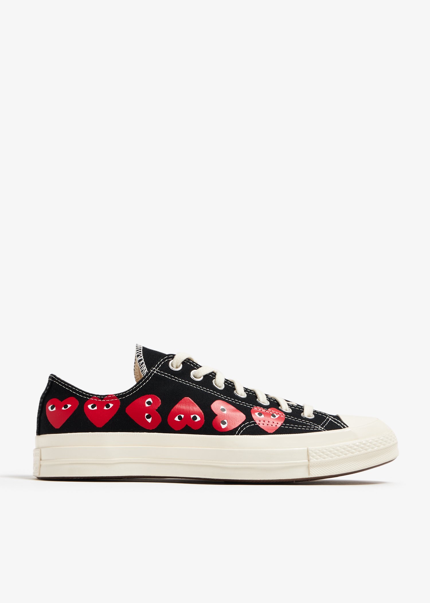 

PLAY x Converse Multi Heart sneakers, Black