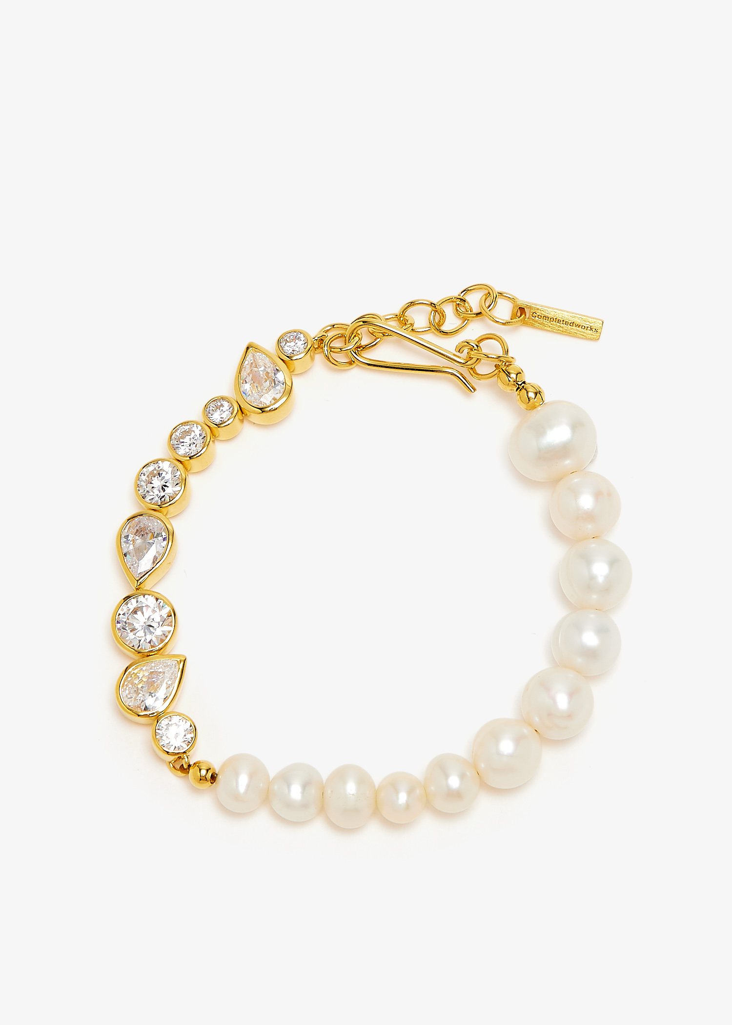 

Glitch bracelet, Gold