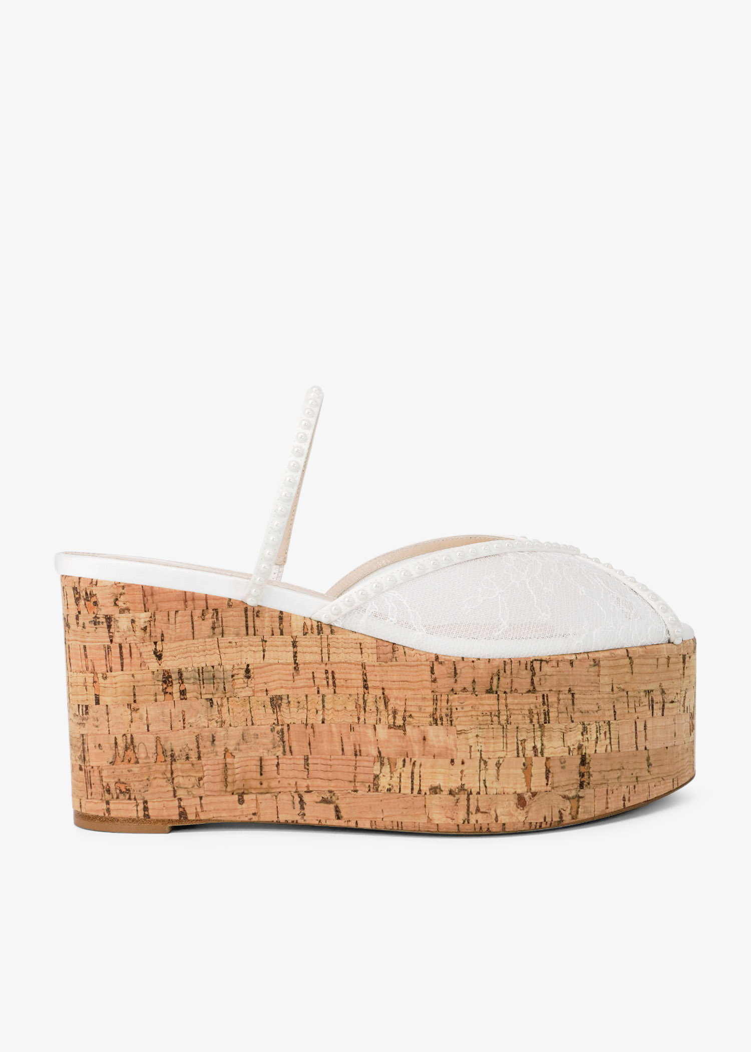 

Paloma 90 wedge sandals, White