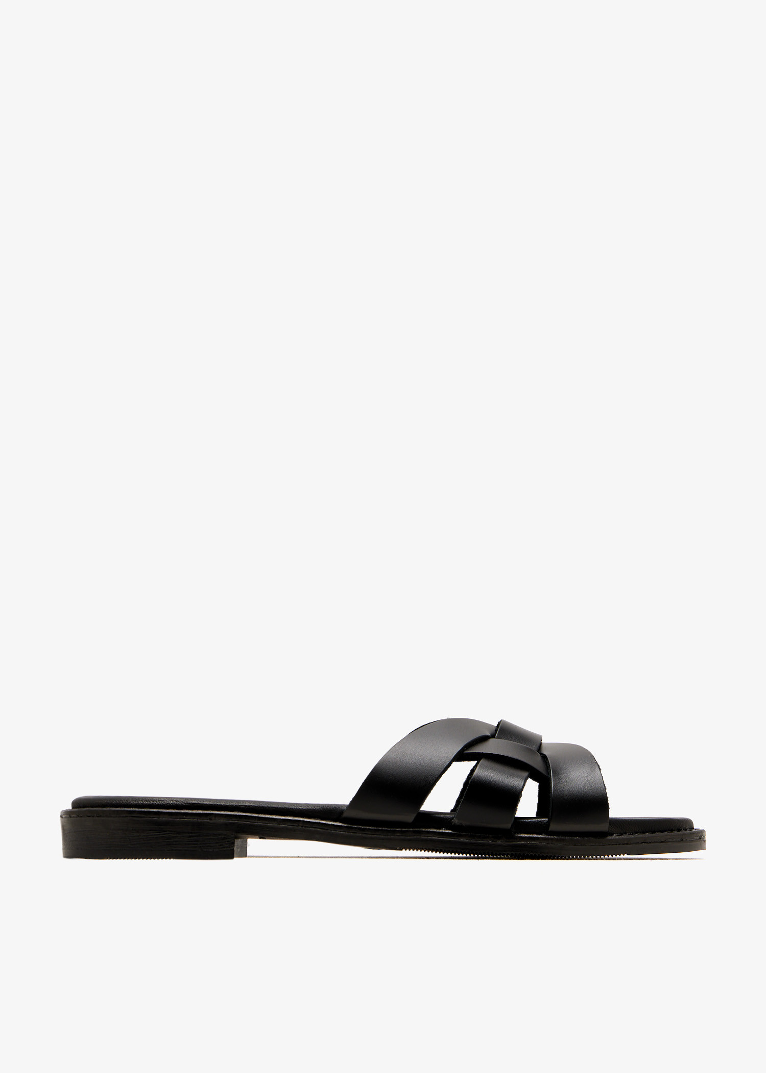 

Paloma slide sandals, Black