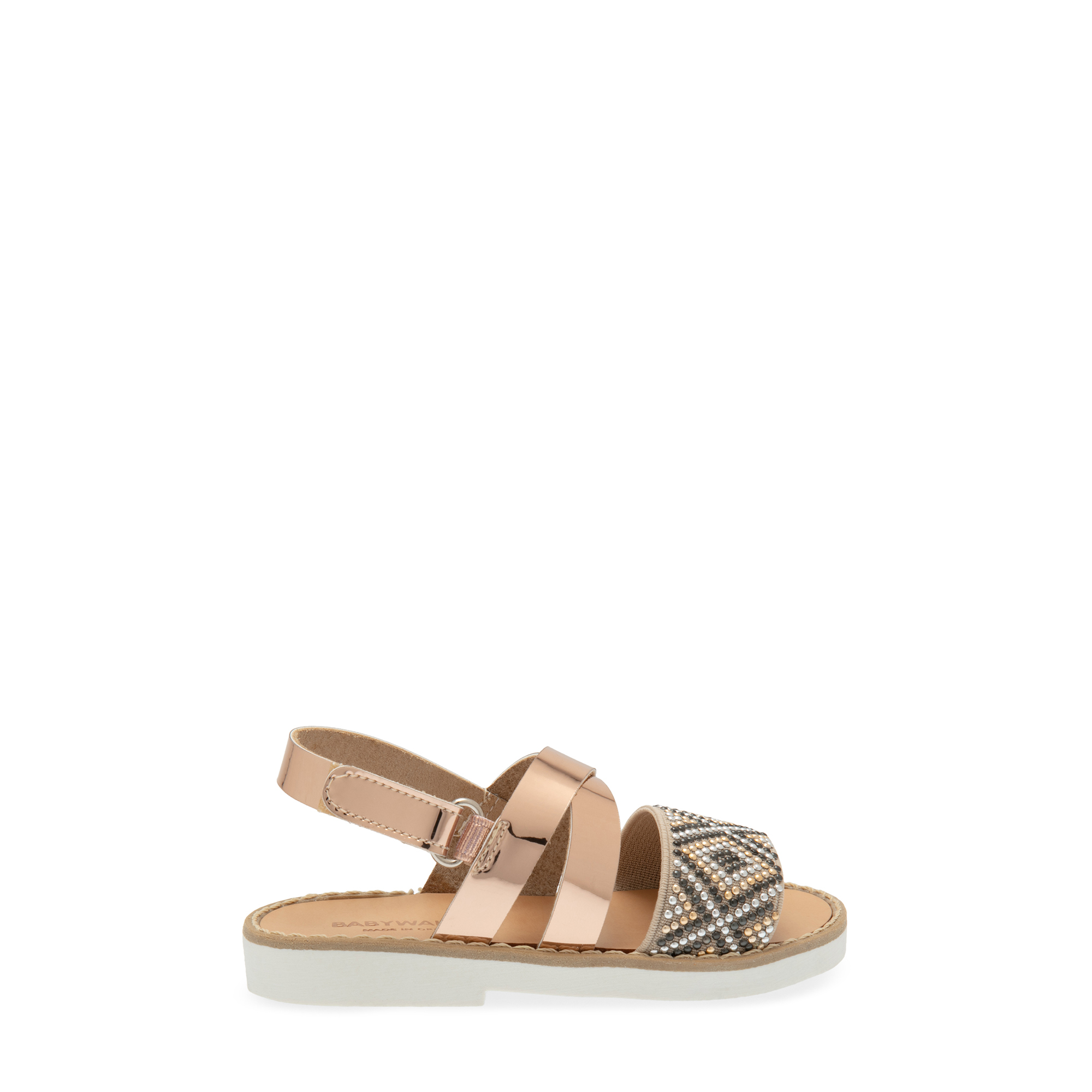 

Leather sandals, Gold