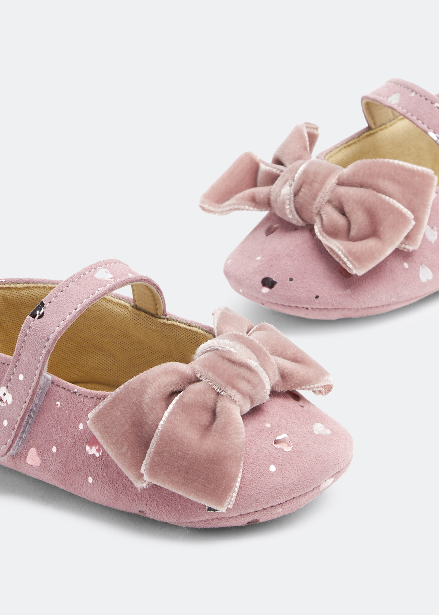 

Bow ballerinas, Pink