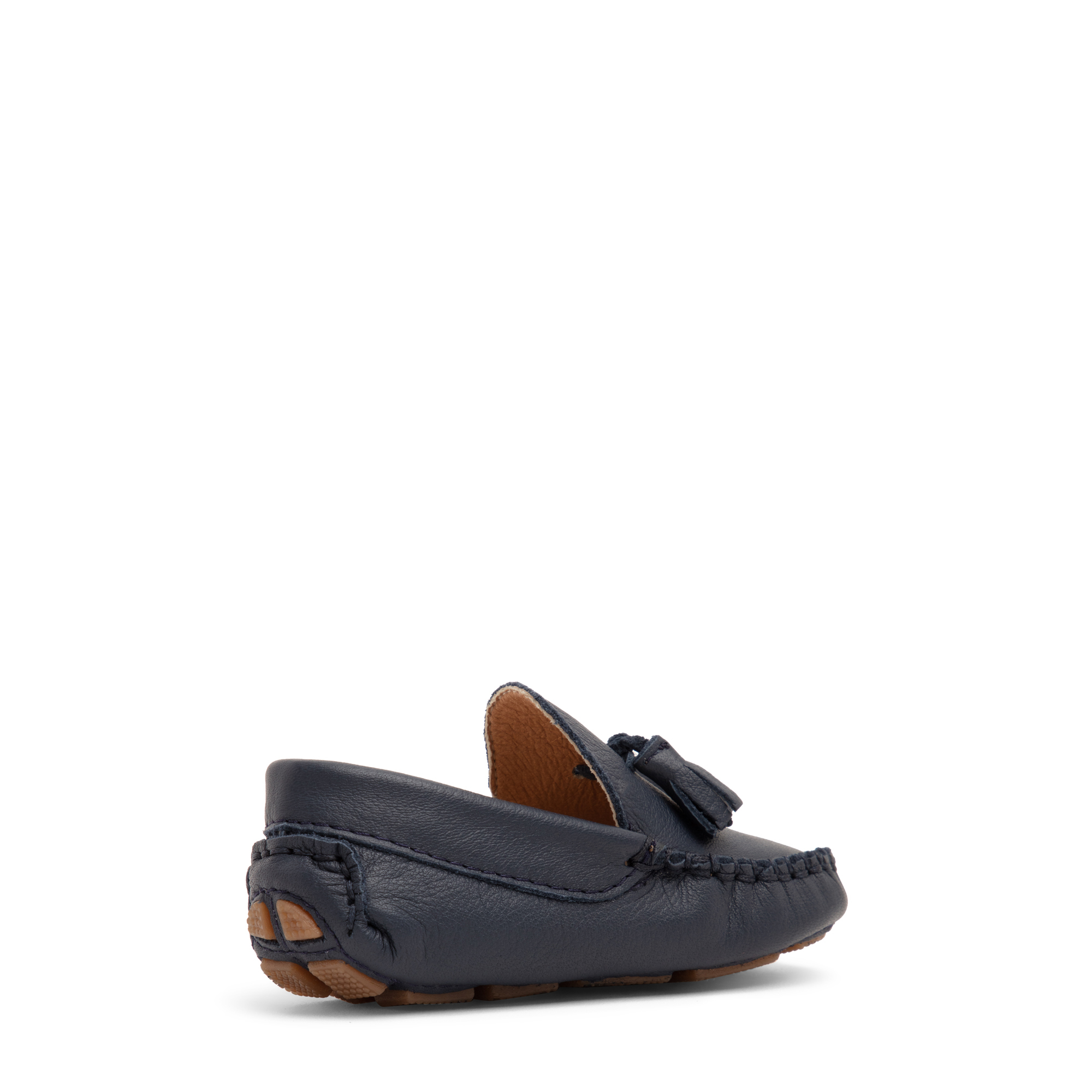 

Leather tasselled loafers, Blue