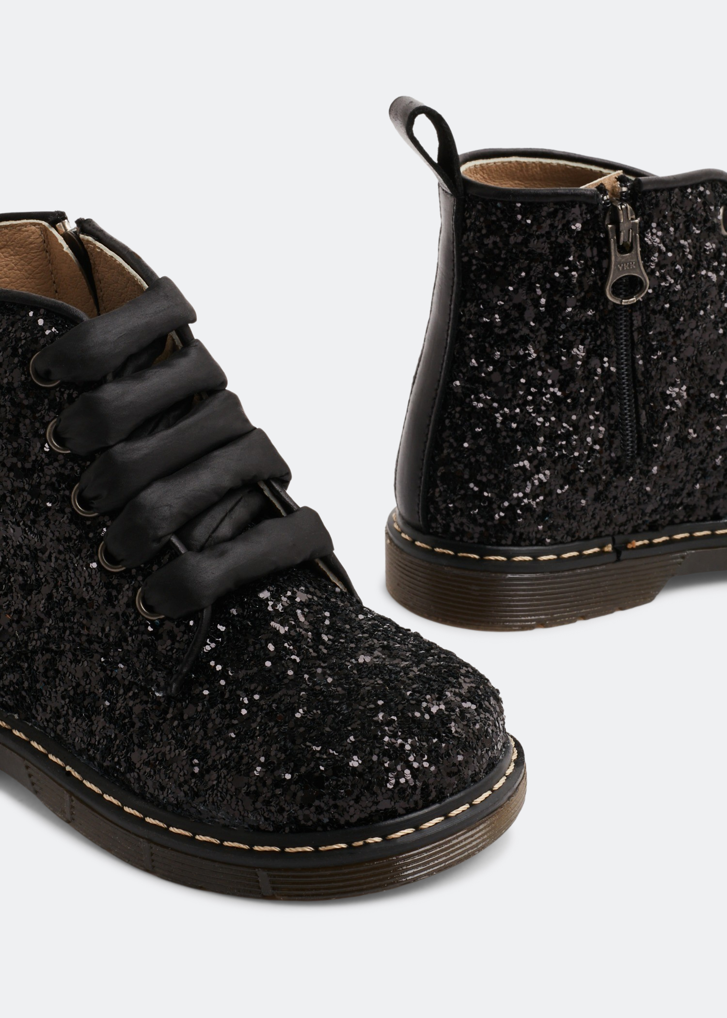 

Glitter boots, Black