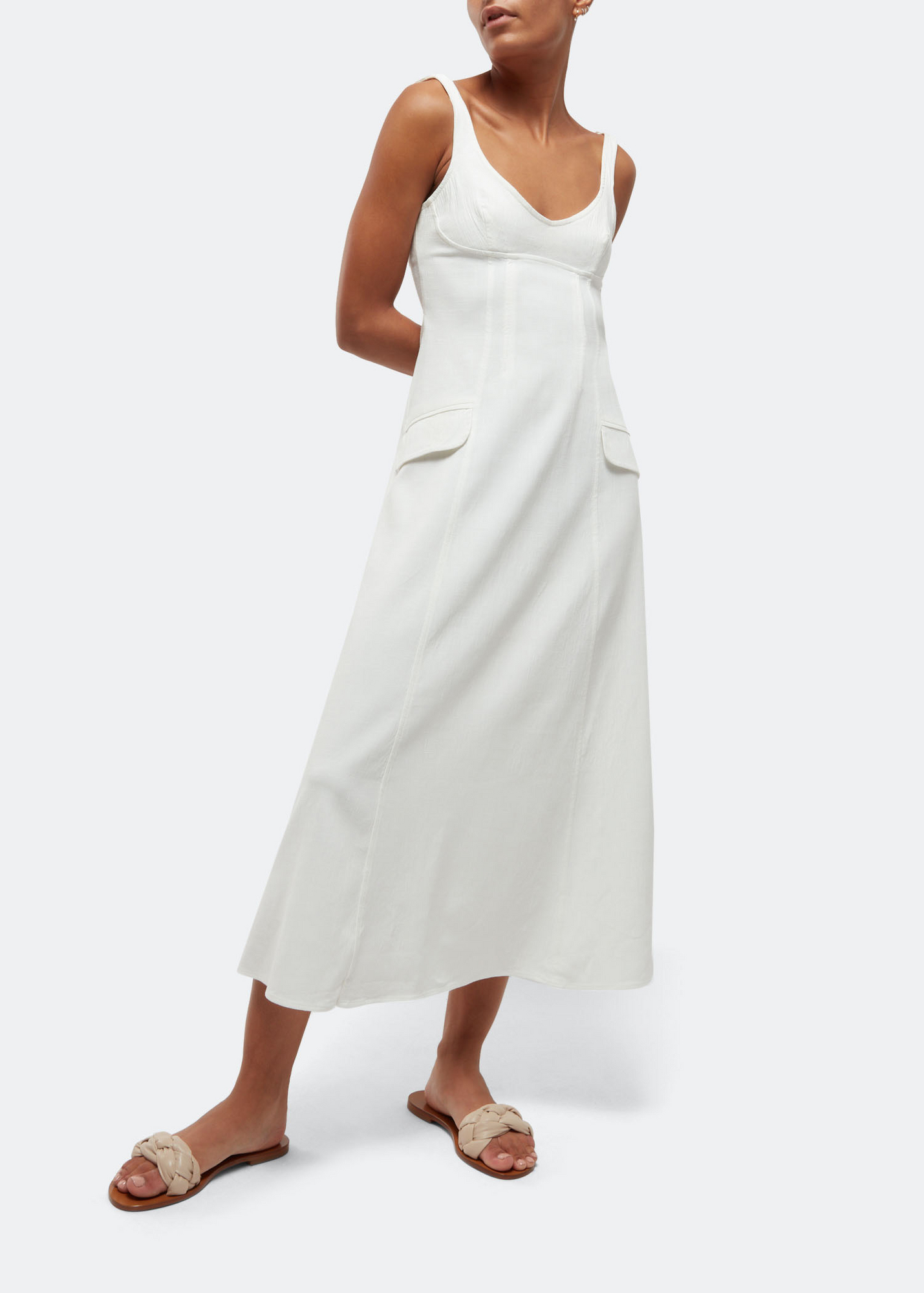 

Pelota slides, Beige