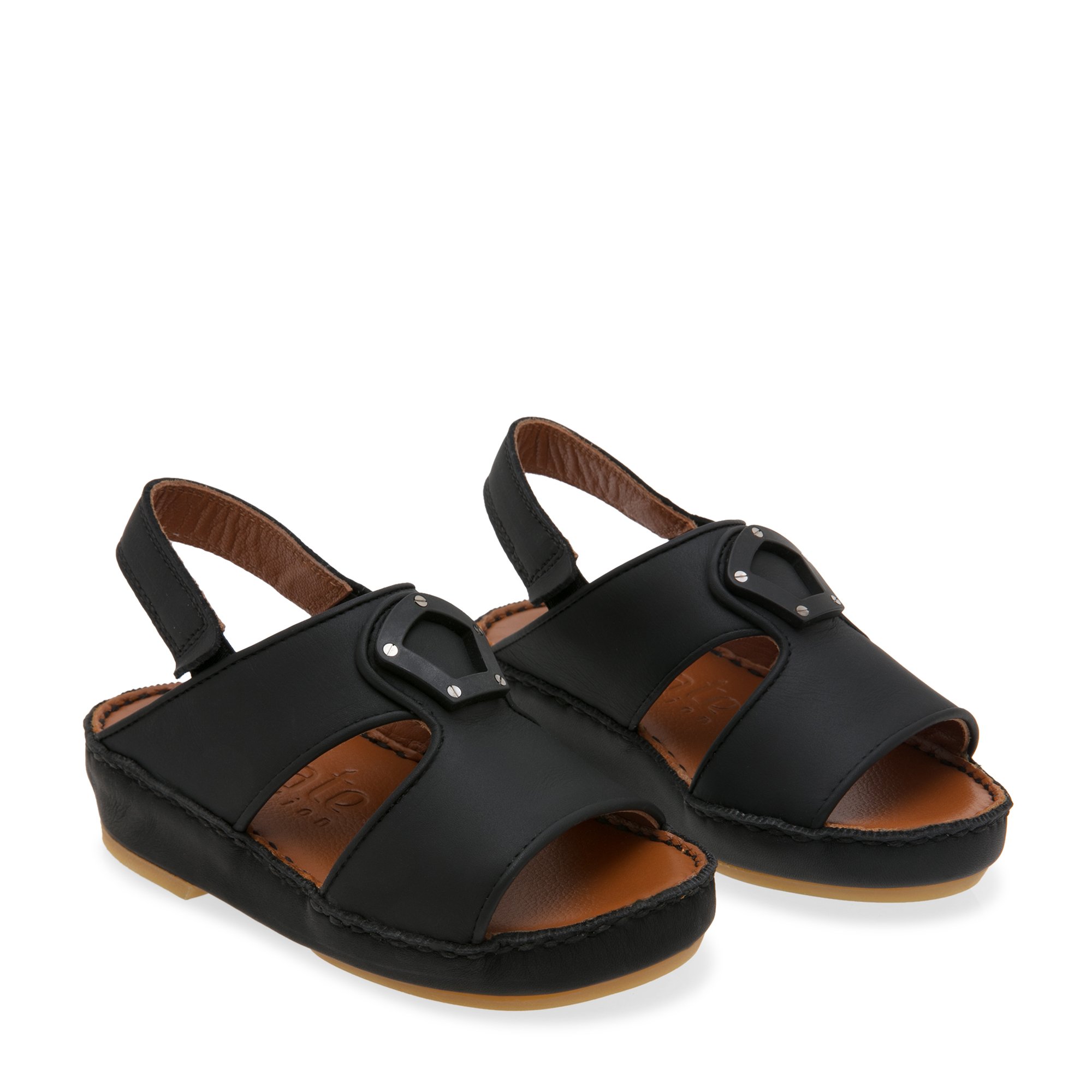 

Peninsula sandals, Black