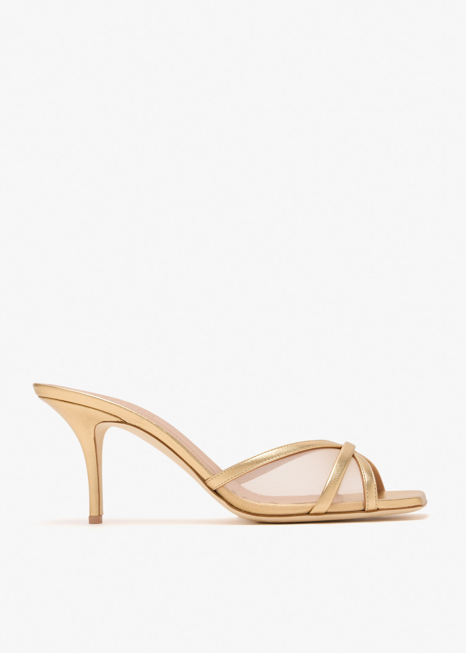 

Perla 70 mules, Gold