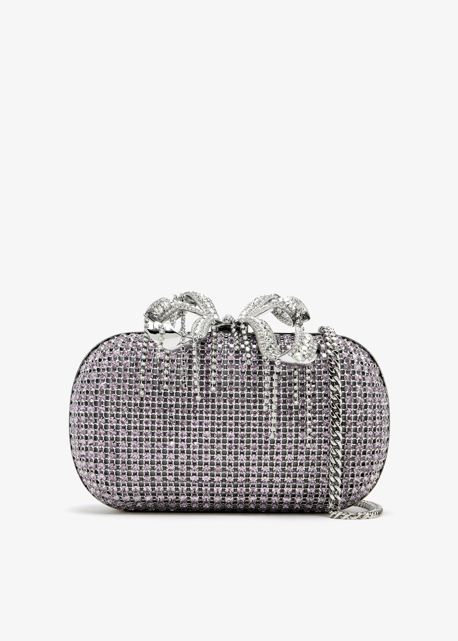

Chainmail clutch bag, Purple