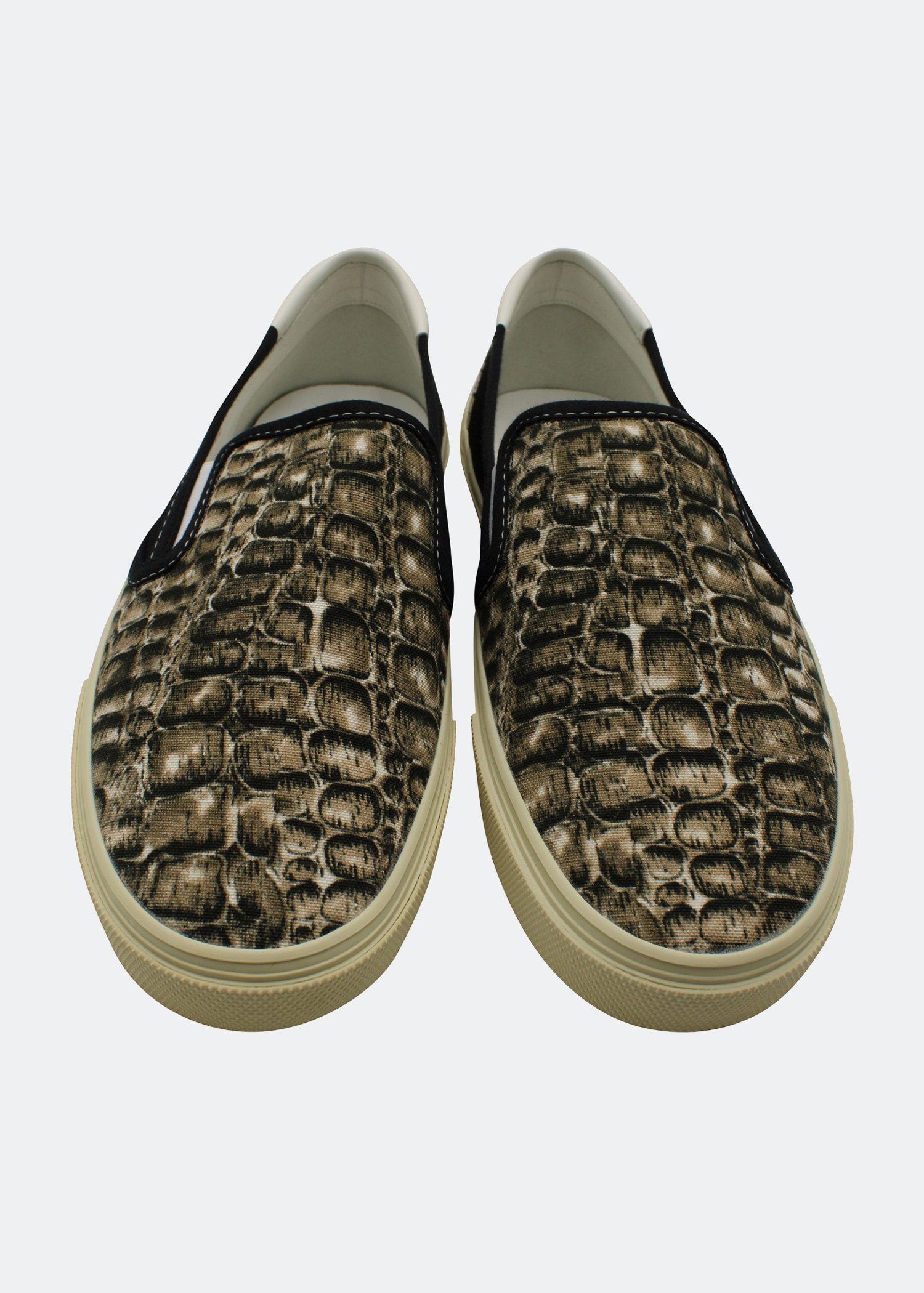 

Python print slip-on sneakers, Animal print