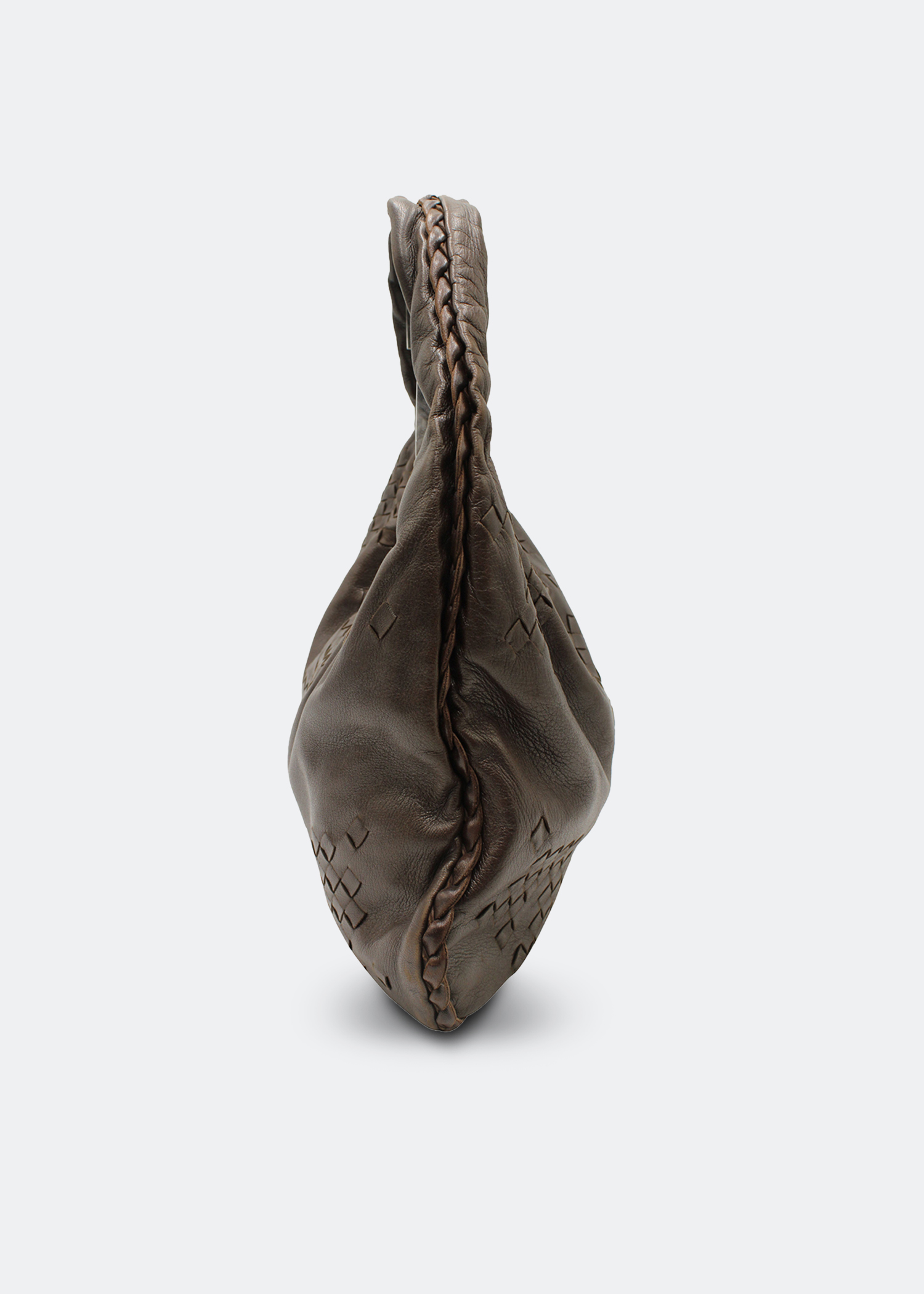 

Intrecciato Ebano hobo bag, Brown