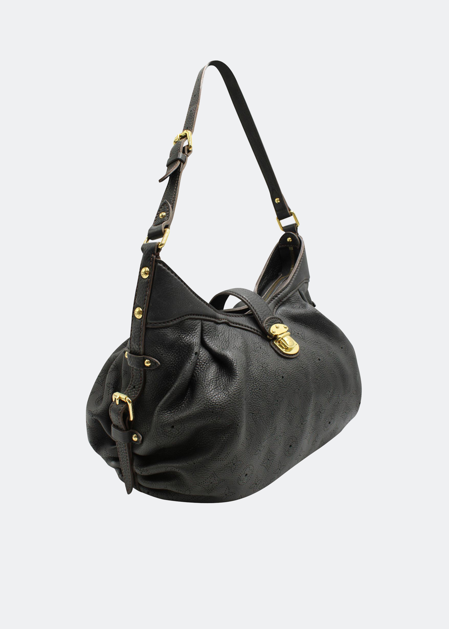 

Mahina bag in black grained leather