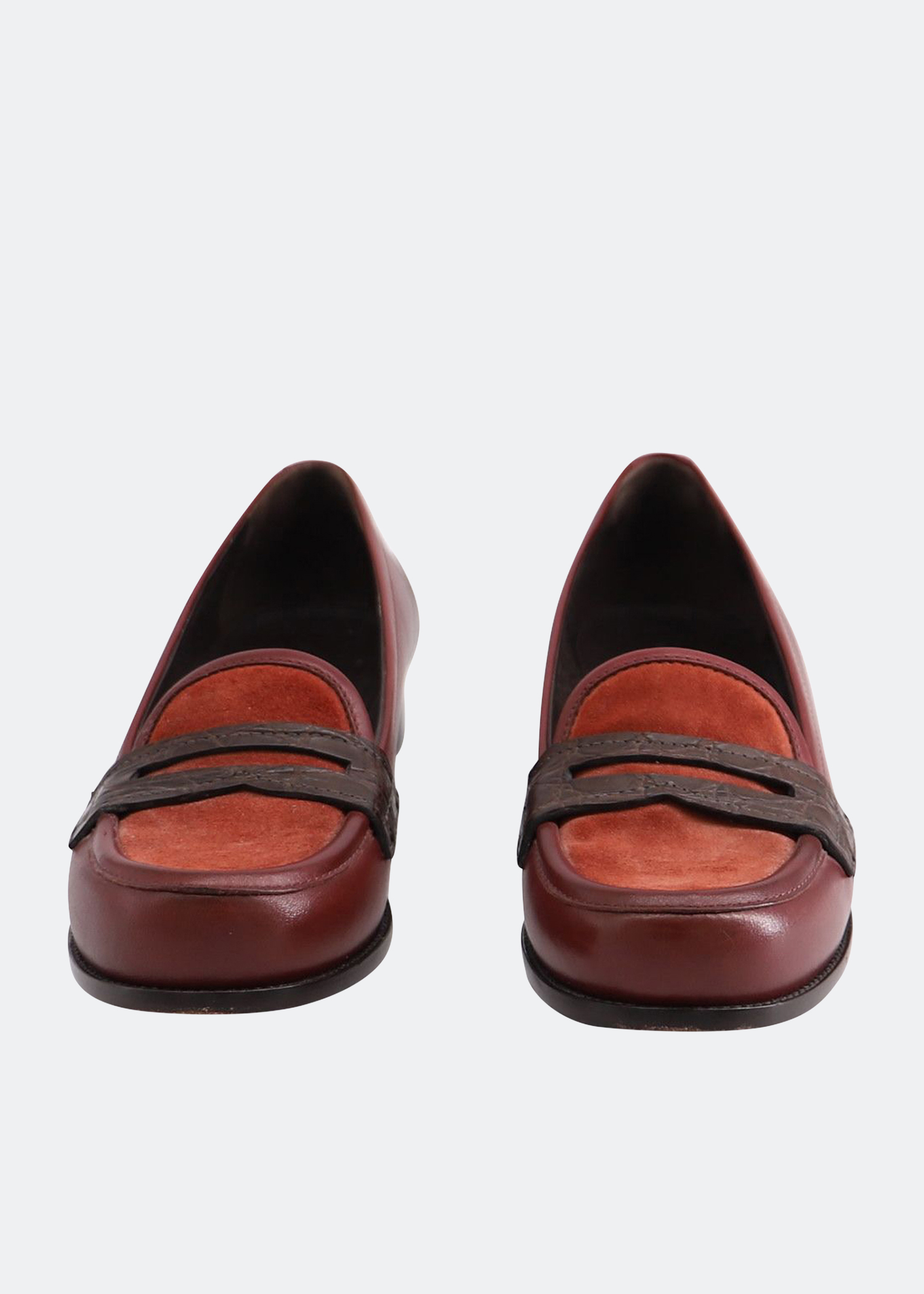 

Leather loafers, Brown