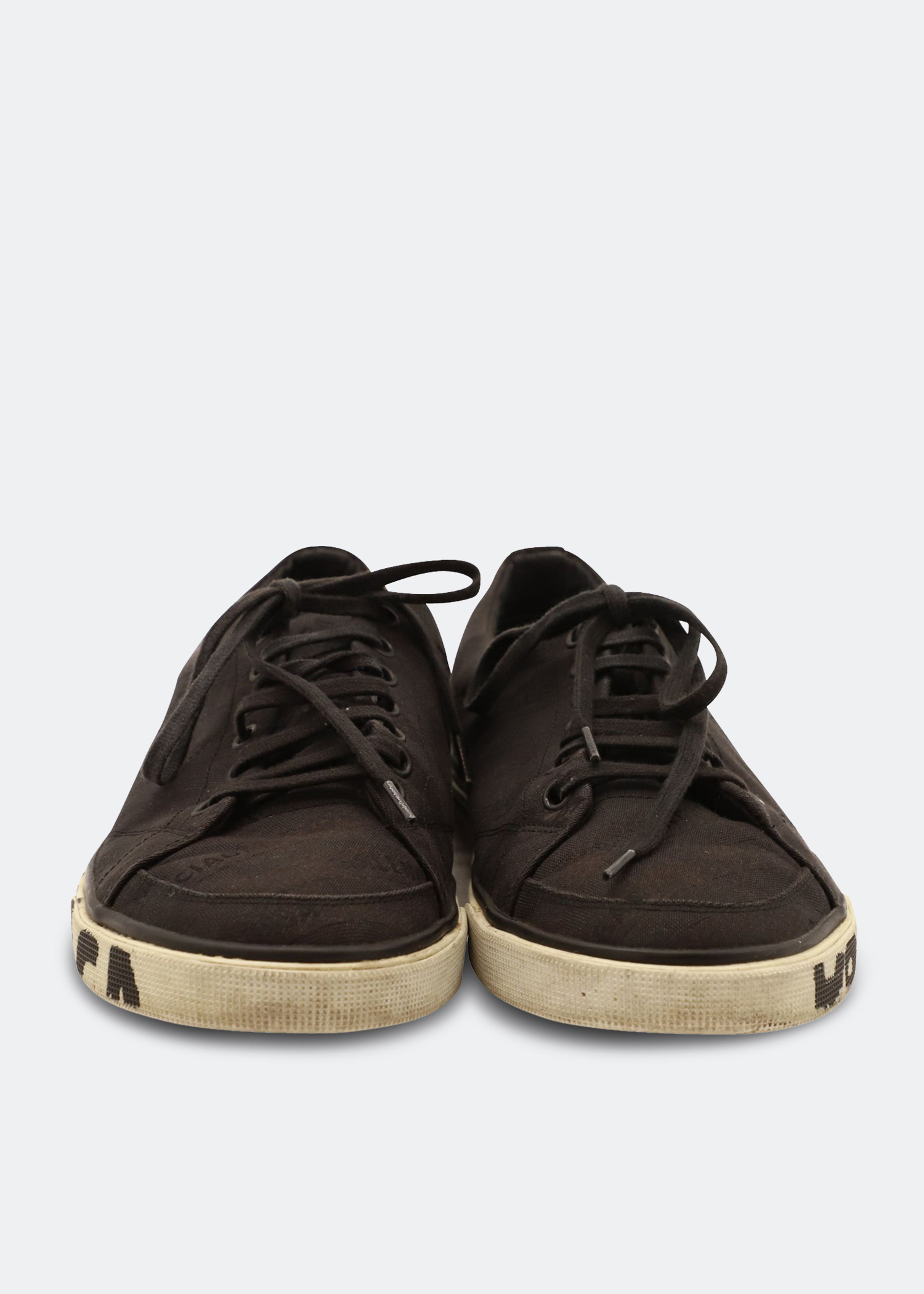 

Match logo sneakers, Black