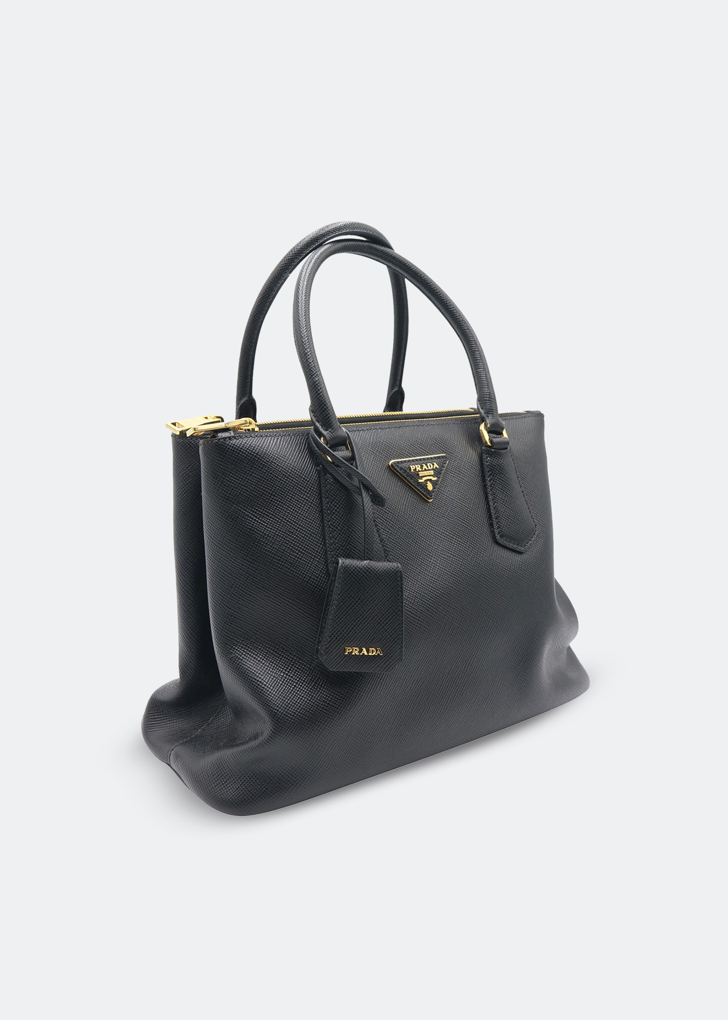 

Galleria Saffiano leather tote bag, Black