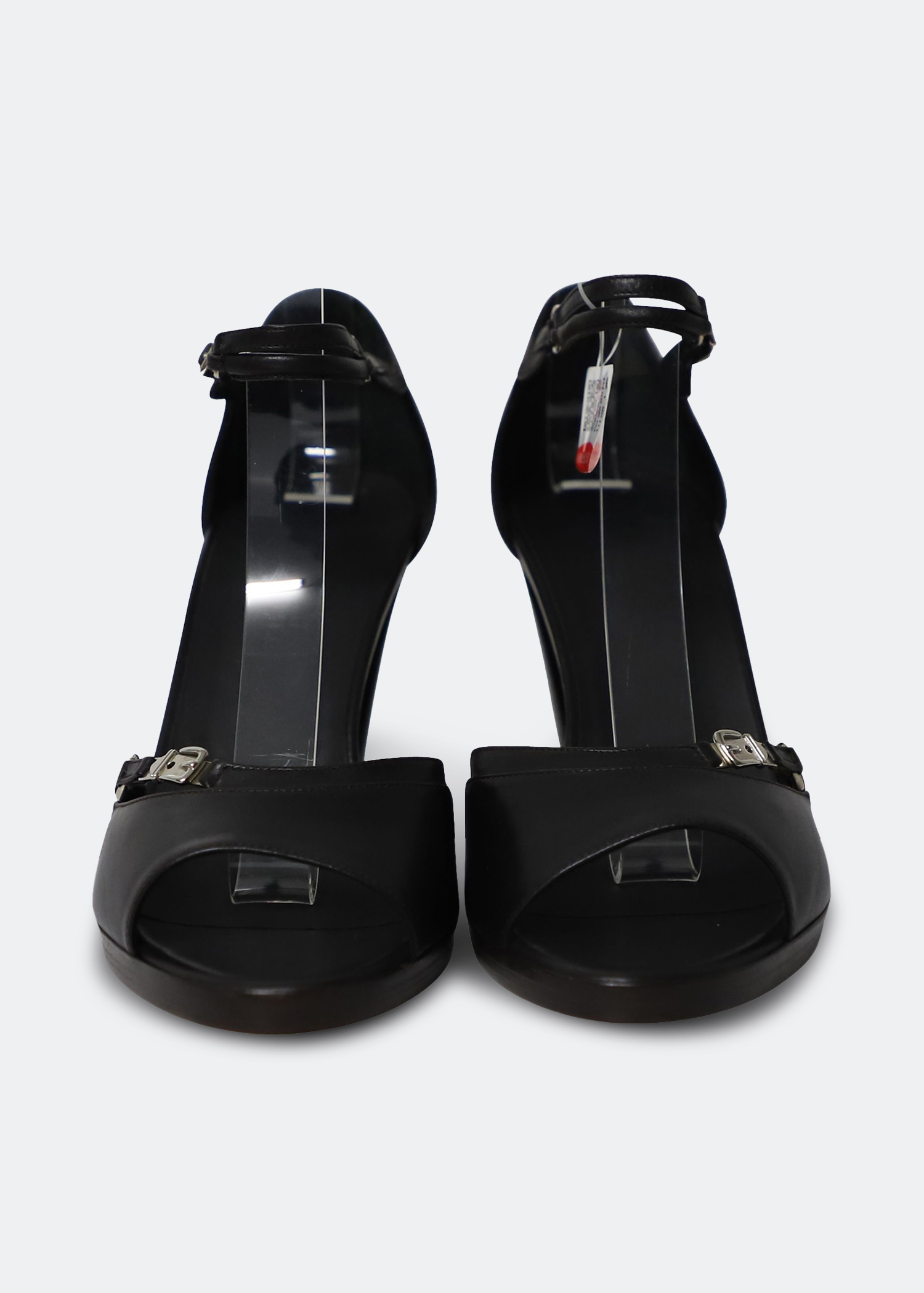 

Leather sandals, Black