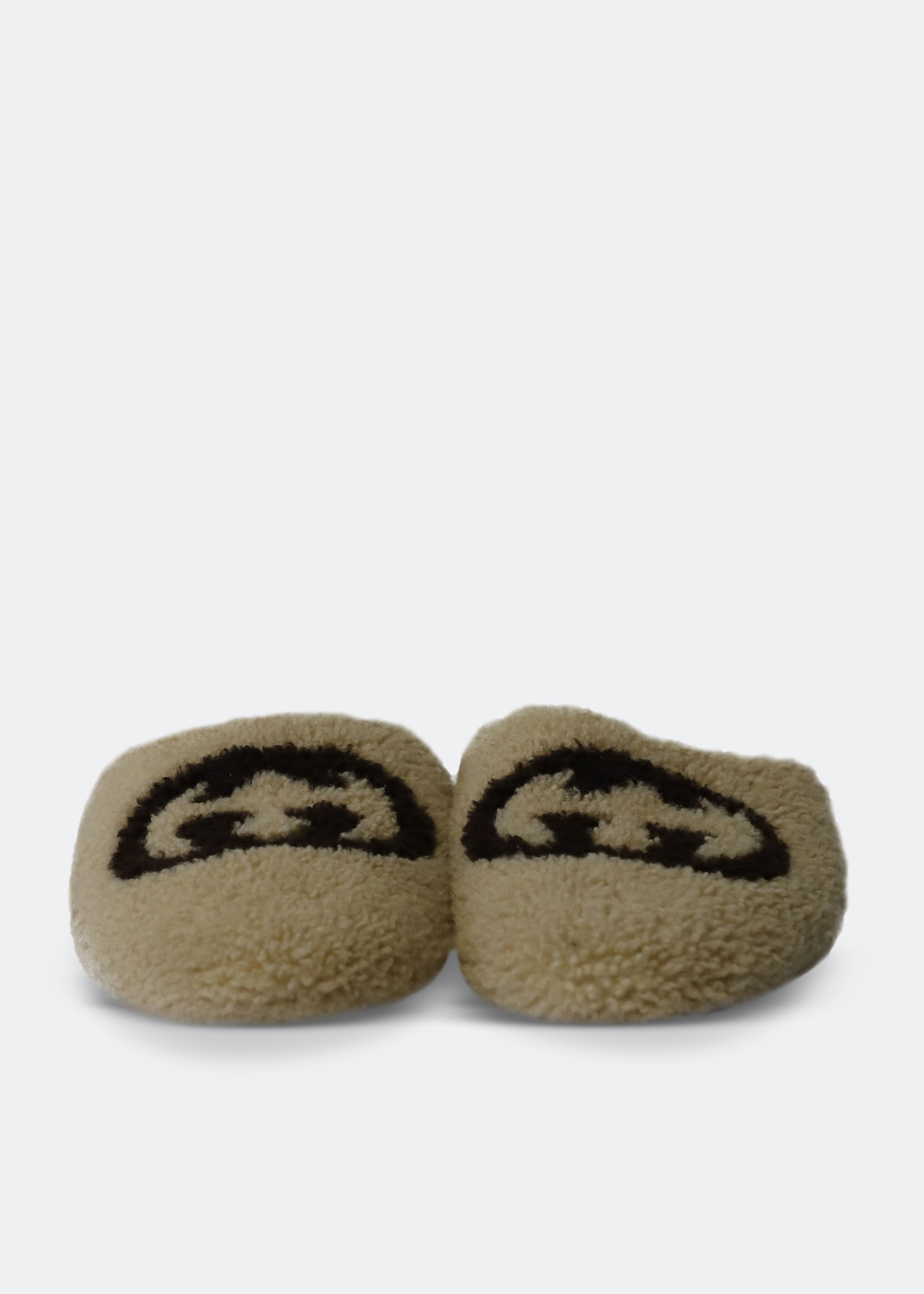 

Eileen shearling slippers, Beige