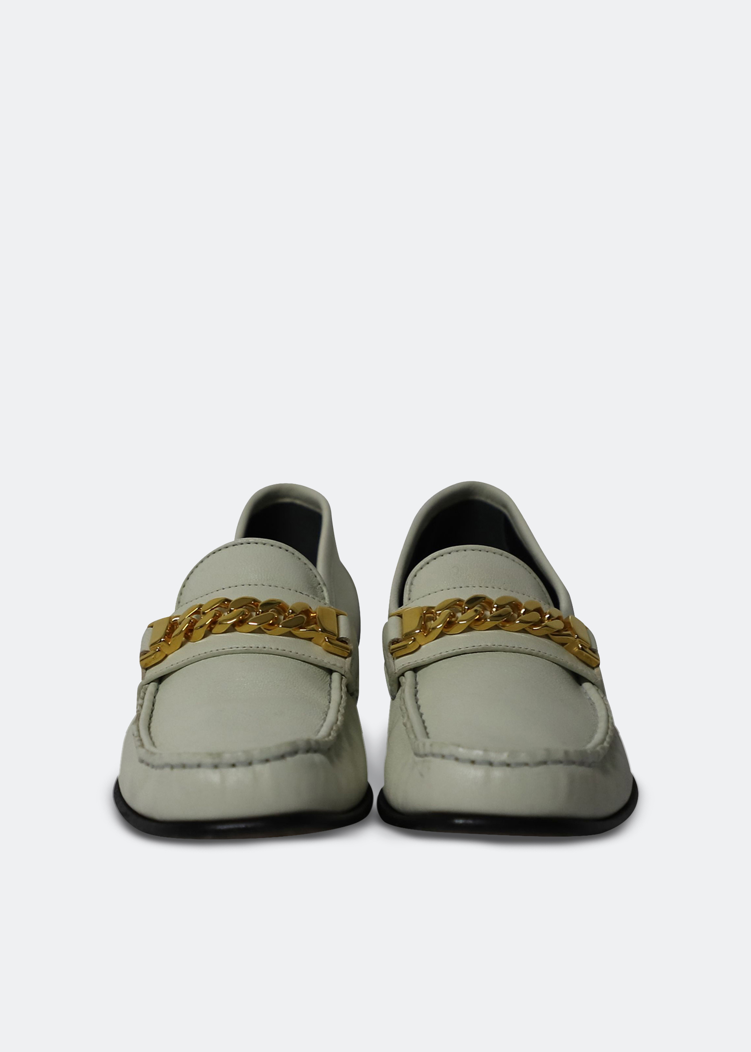 

Sylvie Chain loafers, White