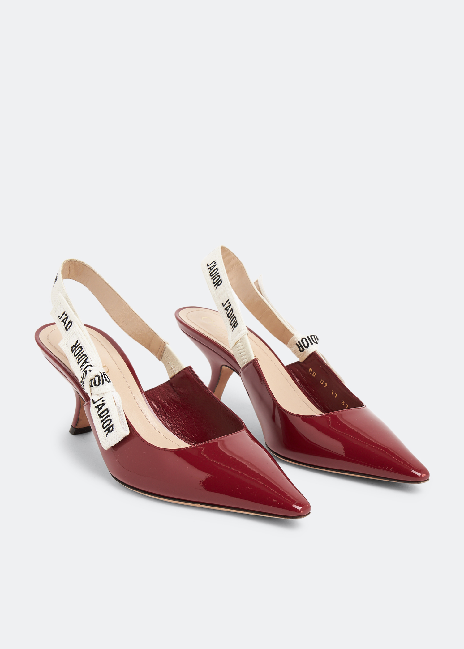 

J'adior slingback pumps, Burgundy