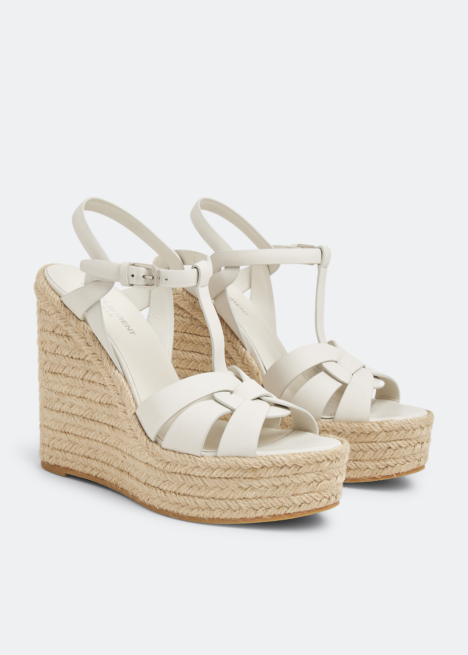 

Tribute wedge sandals, White