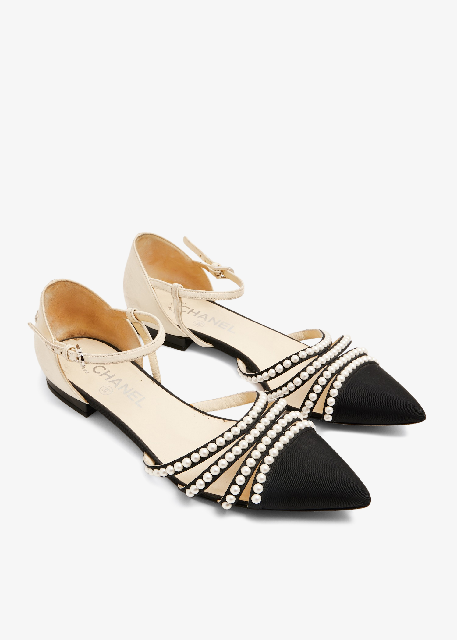 

Pearl Rome ballet flats, Black