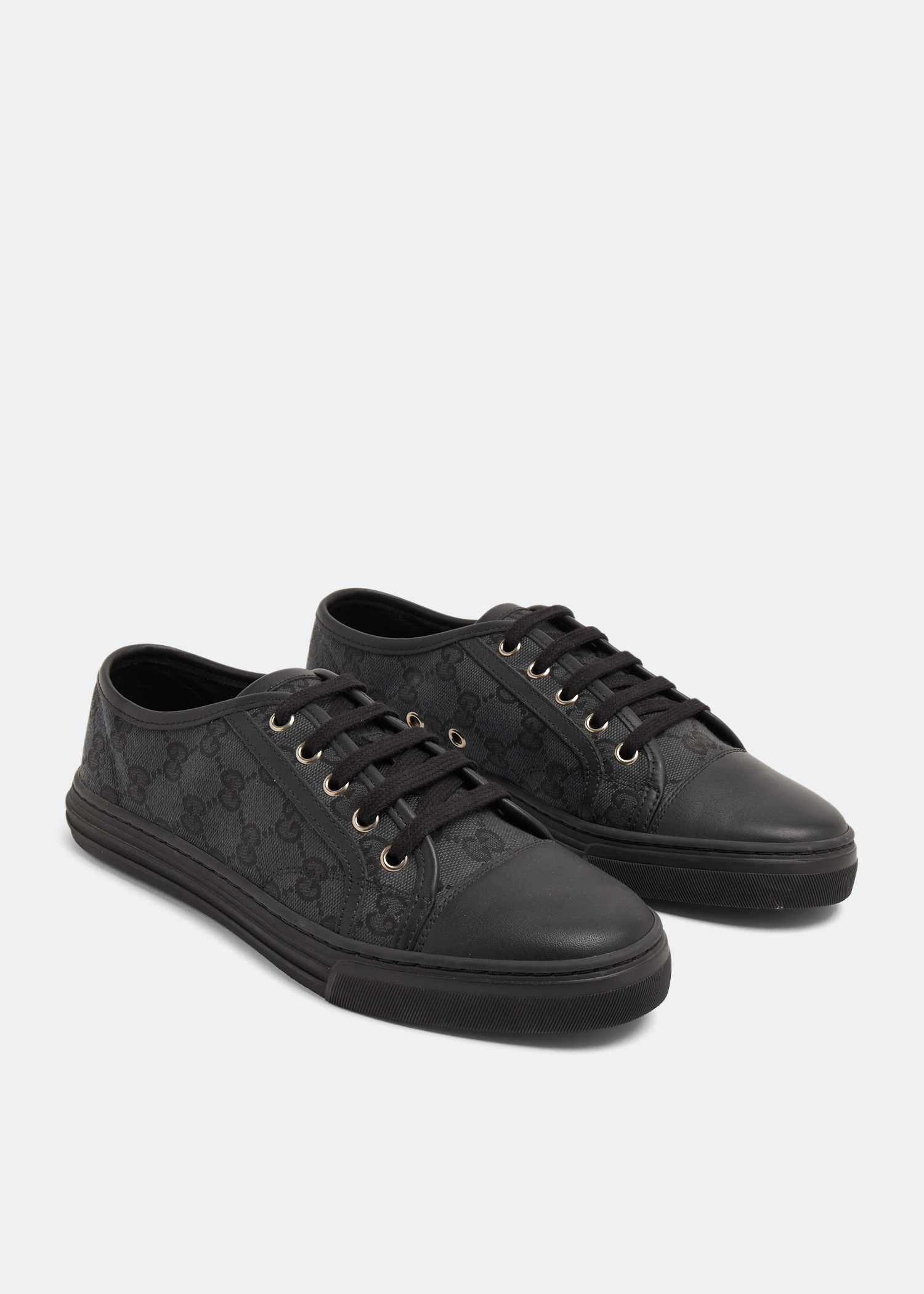 

GG Supreme canvas sneakers, Black