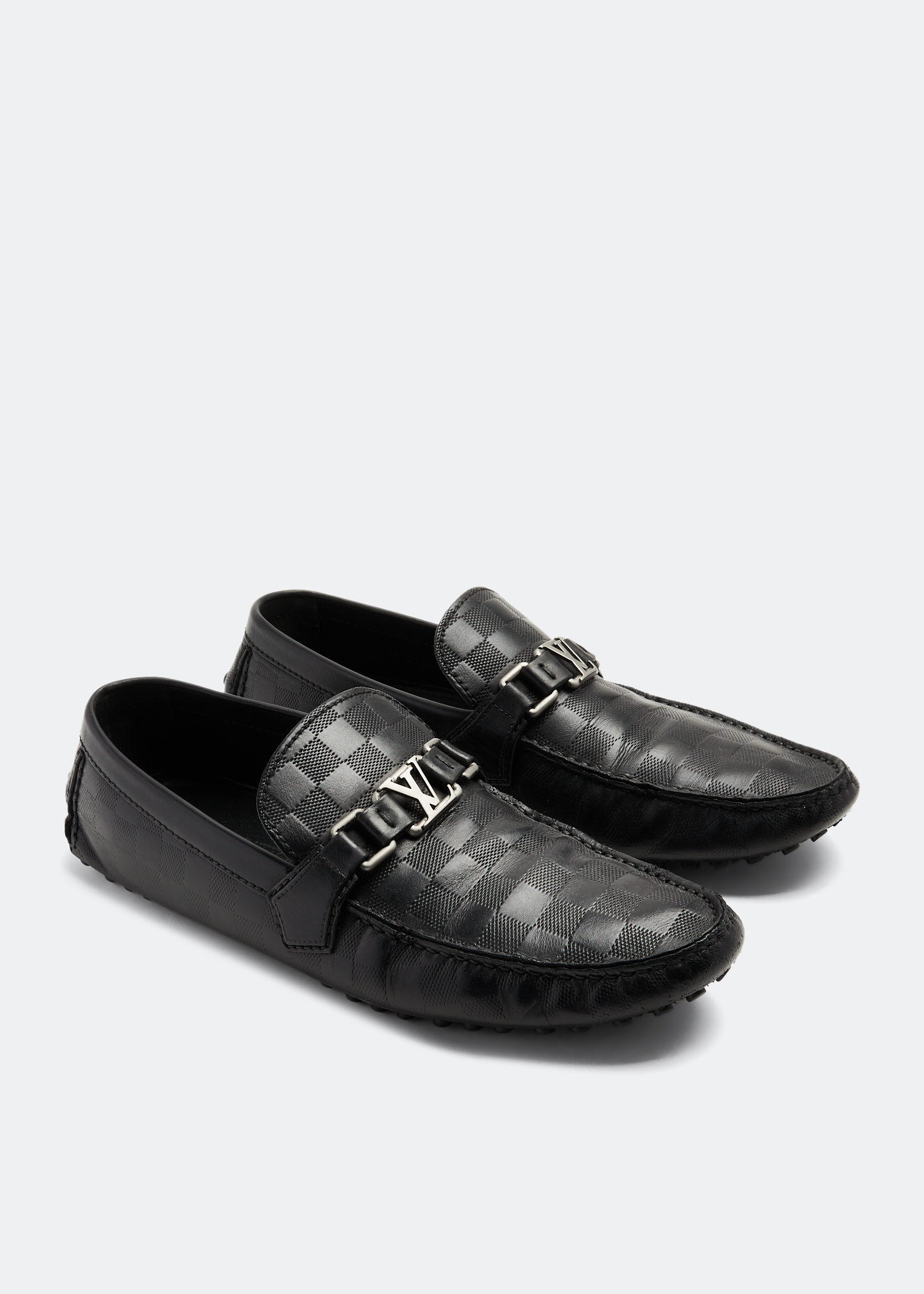 

Damier Hockenheim loafers, Black