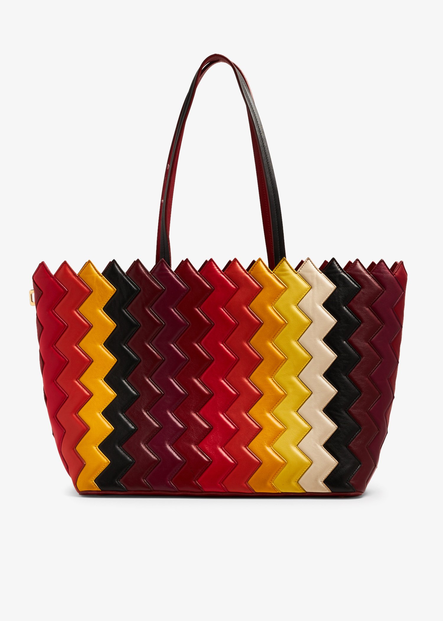 

Suzy zigzag capsule tote bag, Multicolored